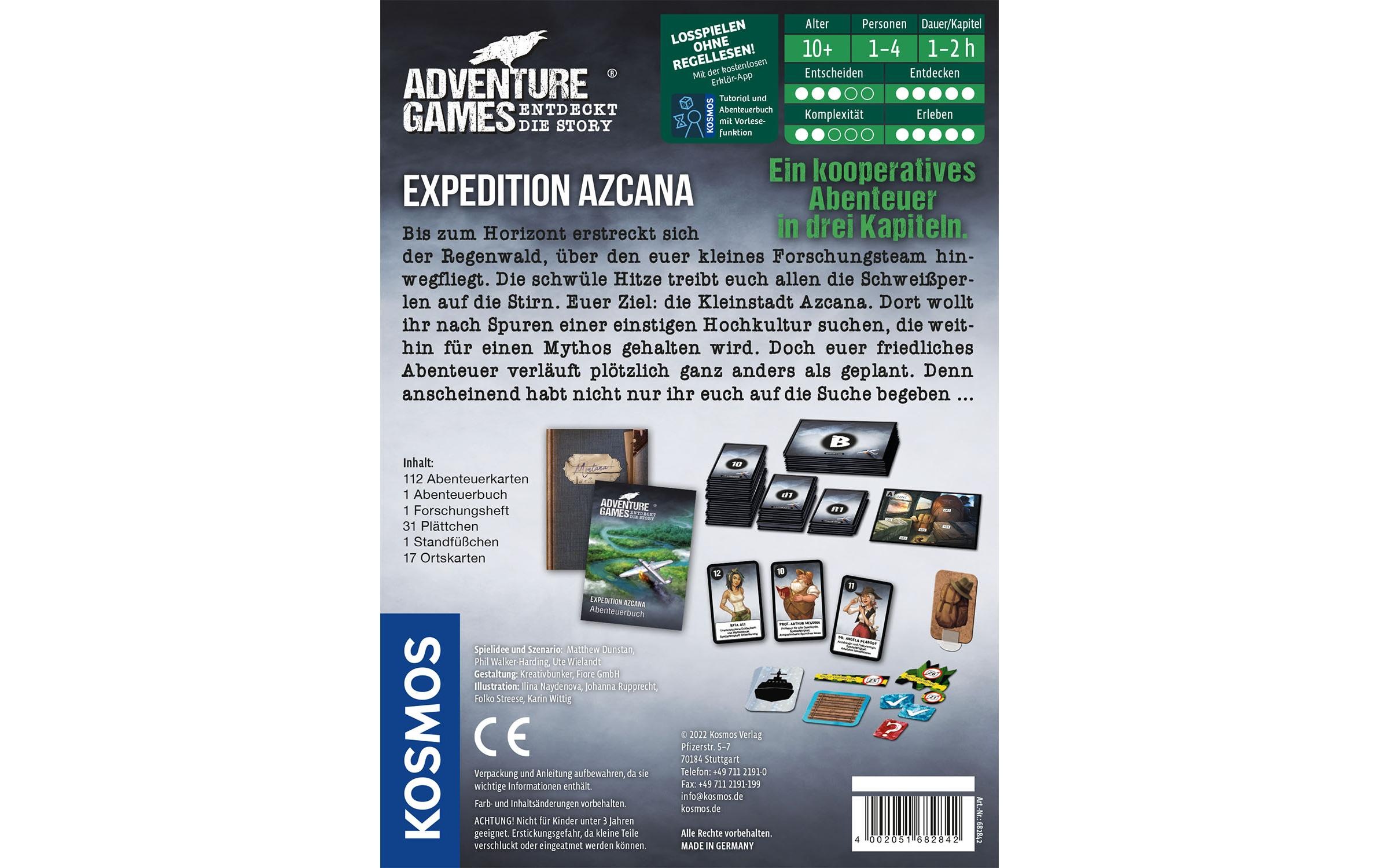 Kosmos Jeu »- Expedition Azcana«