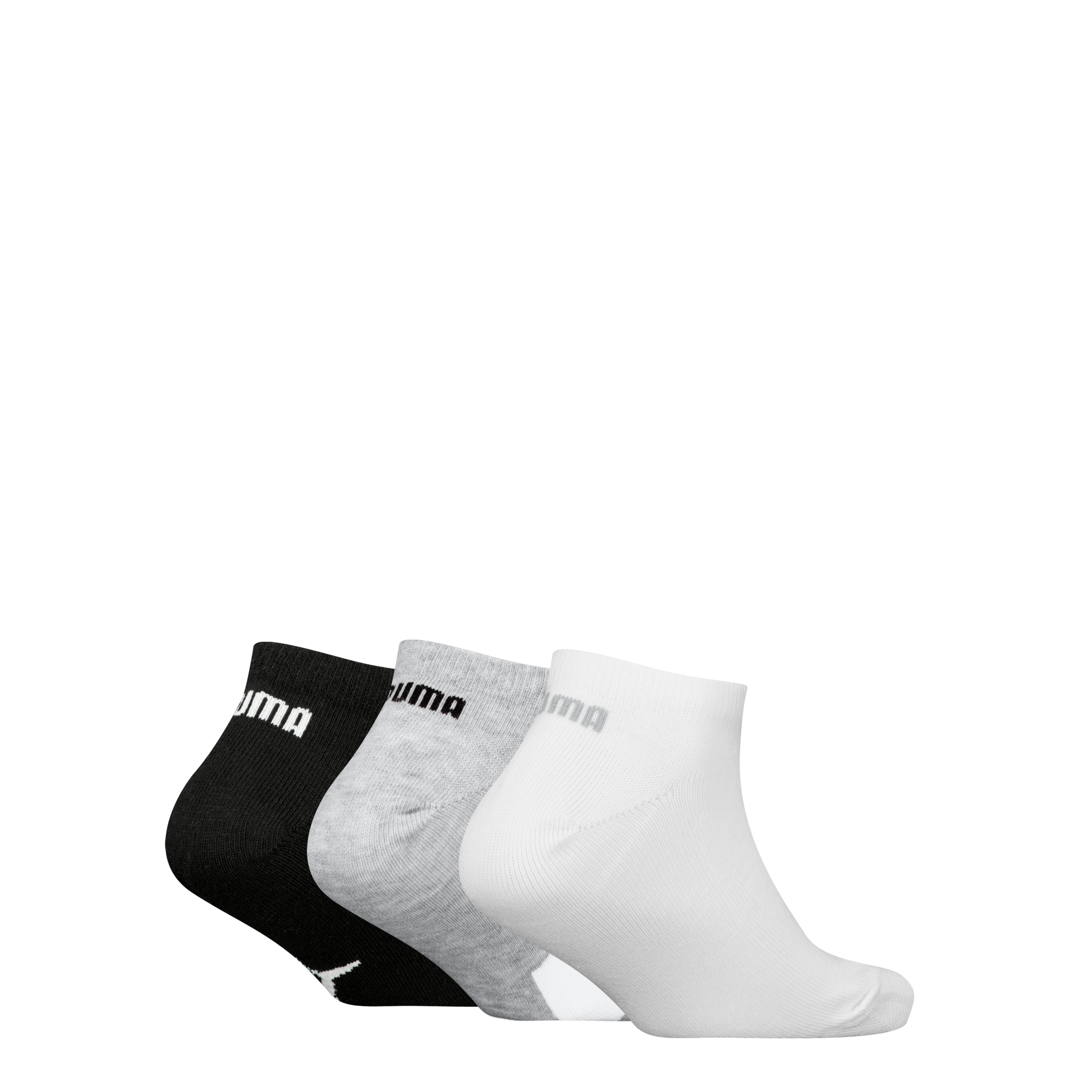 PUMA Sneakersocken »PUMA KIDS BWT SNEAKER 3P« 3 Paar,  Flache Zehennähte, Logo