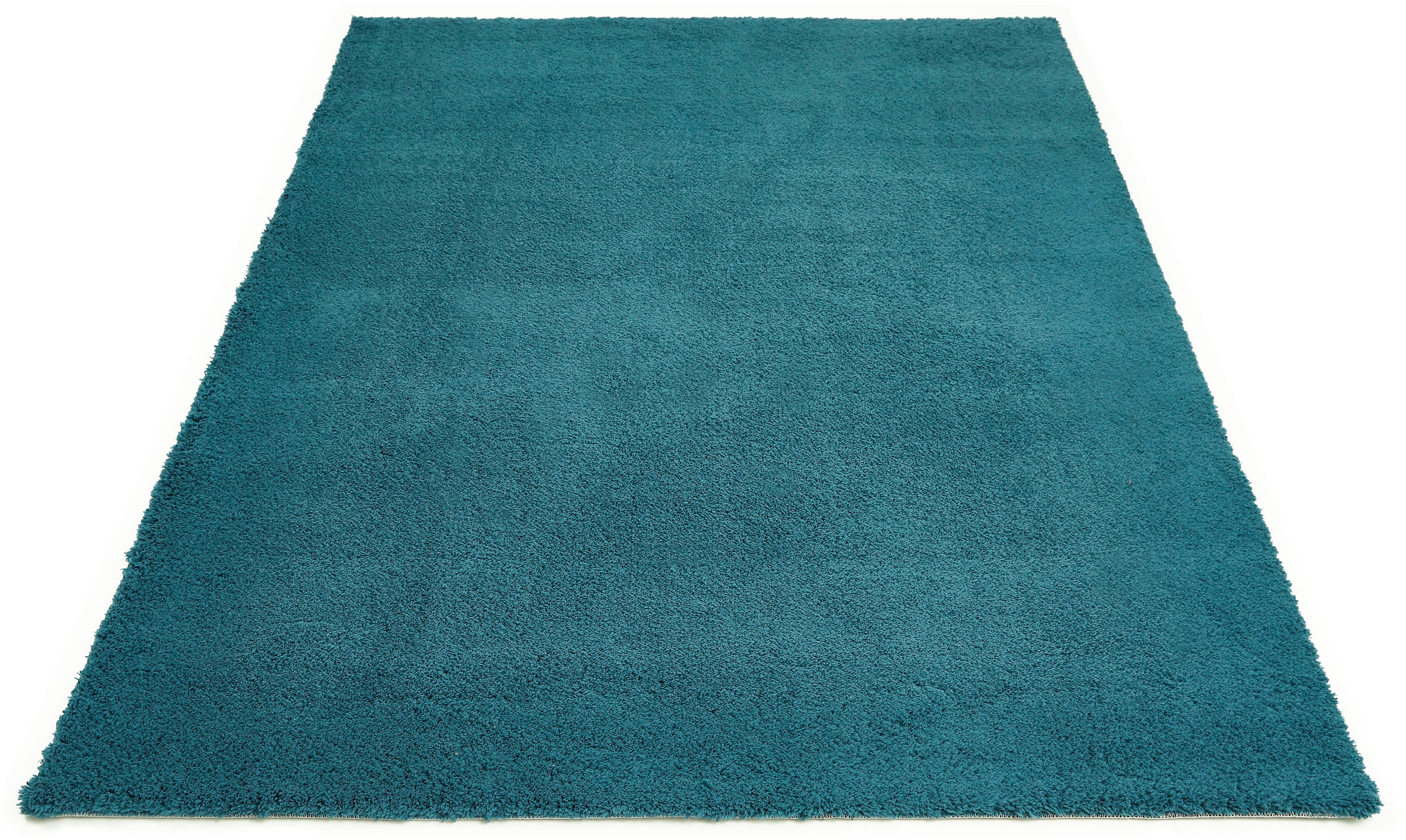 my home Teppich »Santos« rechteckig 27 mm Höhe Uni-Farben, sehr weicher Flor, fusswarm