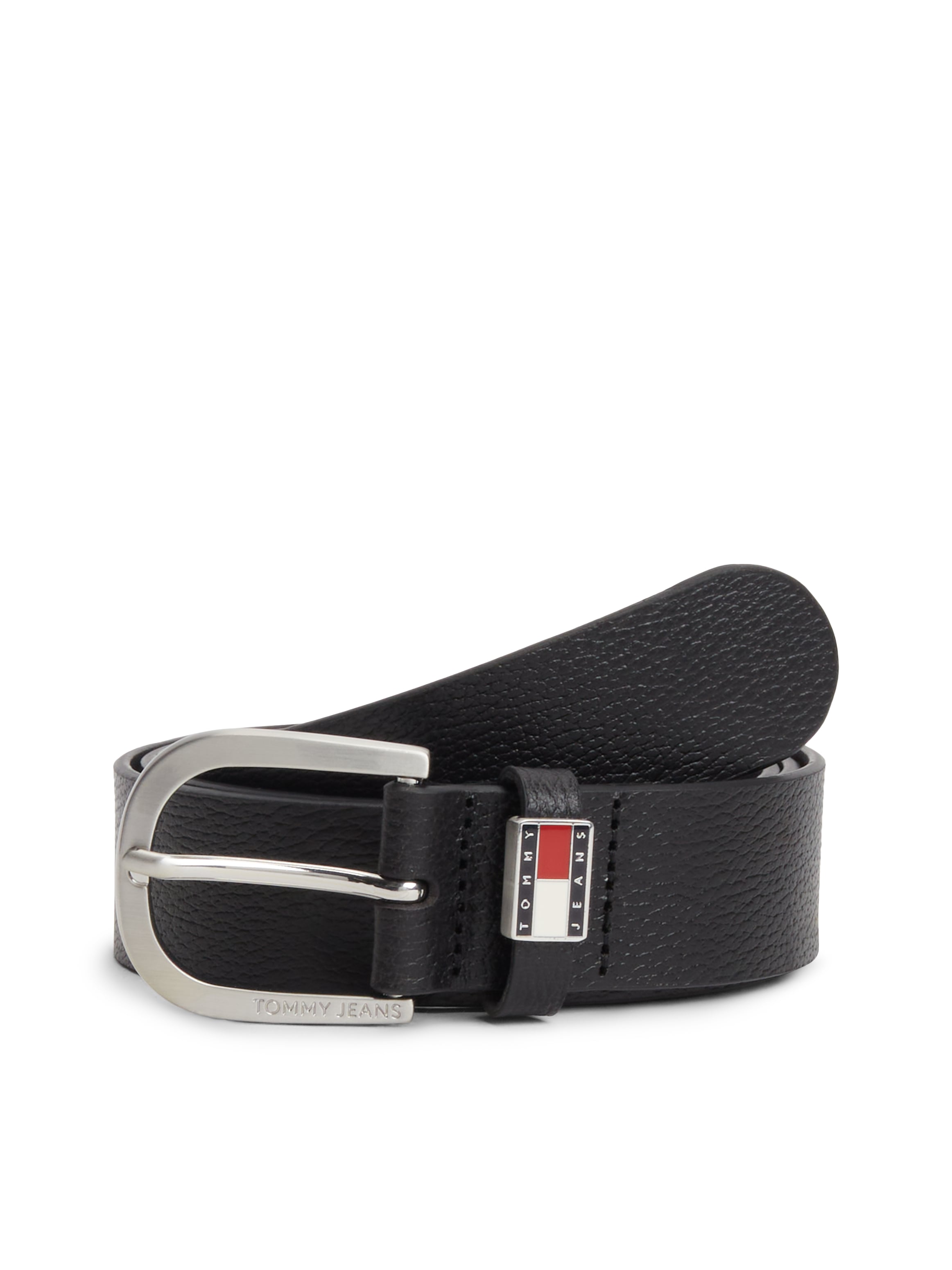 Tommy Jeans Ceinture en cuir »TJM RYAN 3.5« Taille ajustable avec finition grainée