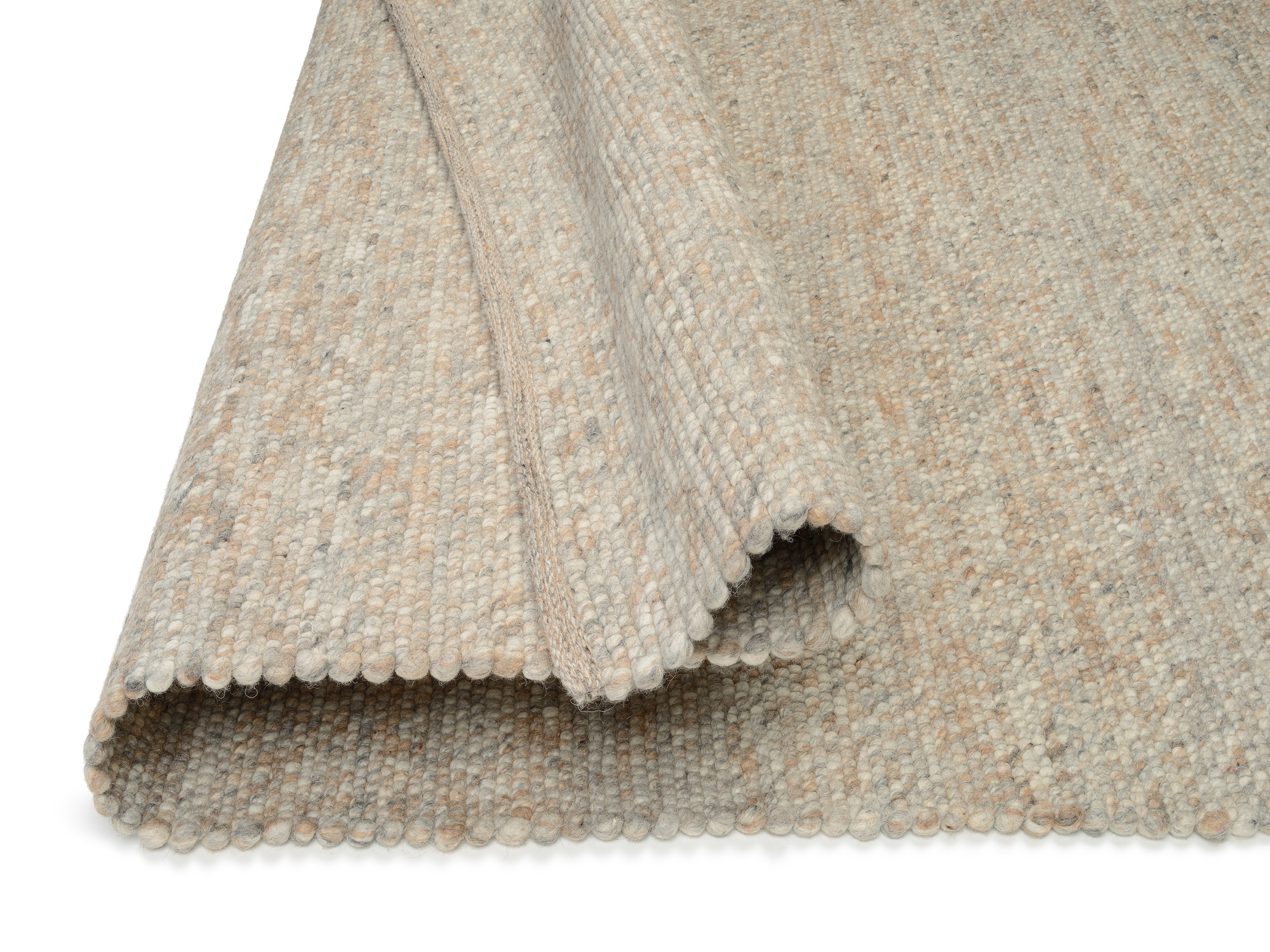 OCI DIE TEPPICHMARKE Teppich »FAVORIT« rund 12 mm Höhe Handweb-Teppich aus Indien, handgewebt, hochwertig verarbeitet