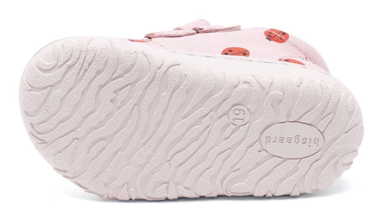 Bisgaard Lauflernschuh »barefoot hale v Weite: normal«  Barfussschuh mit Wechselfussbett, Grössenschablone zum Download