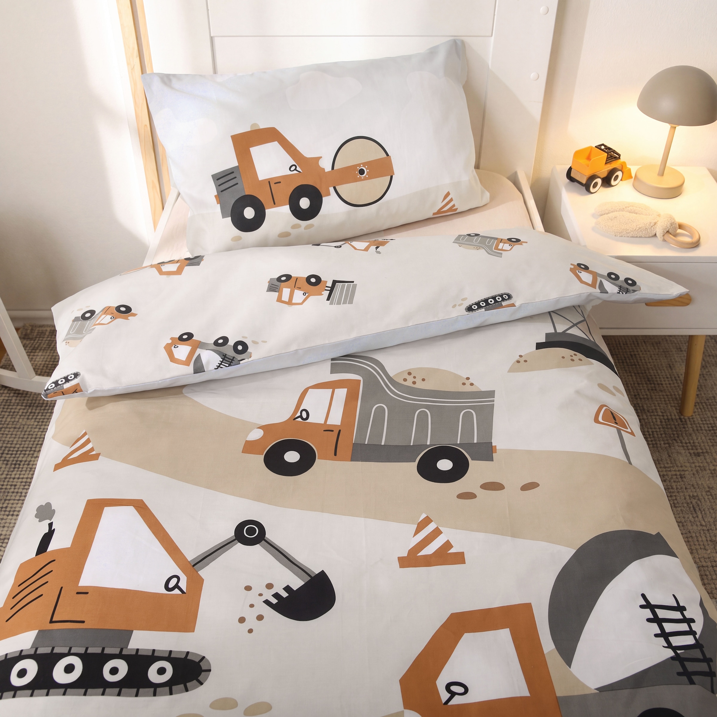 Baby Best Babybettwäsche »Baustelle« 2 Wendebettwäsche