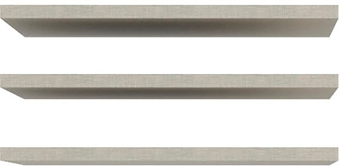 FORTE Tablette de rangement 3 cuis tlg. lot de 3 tablettes, positionnement variable, structure textile