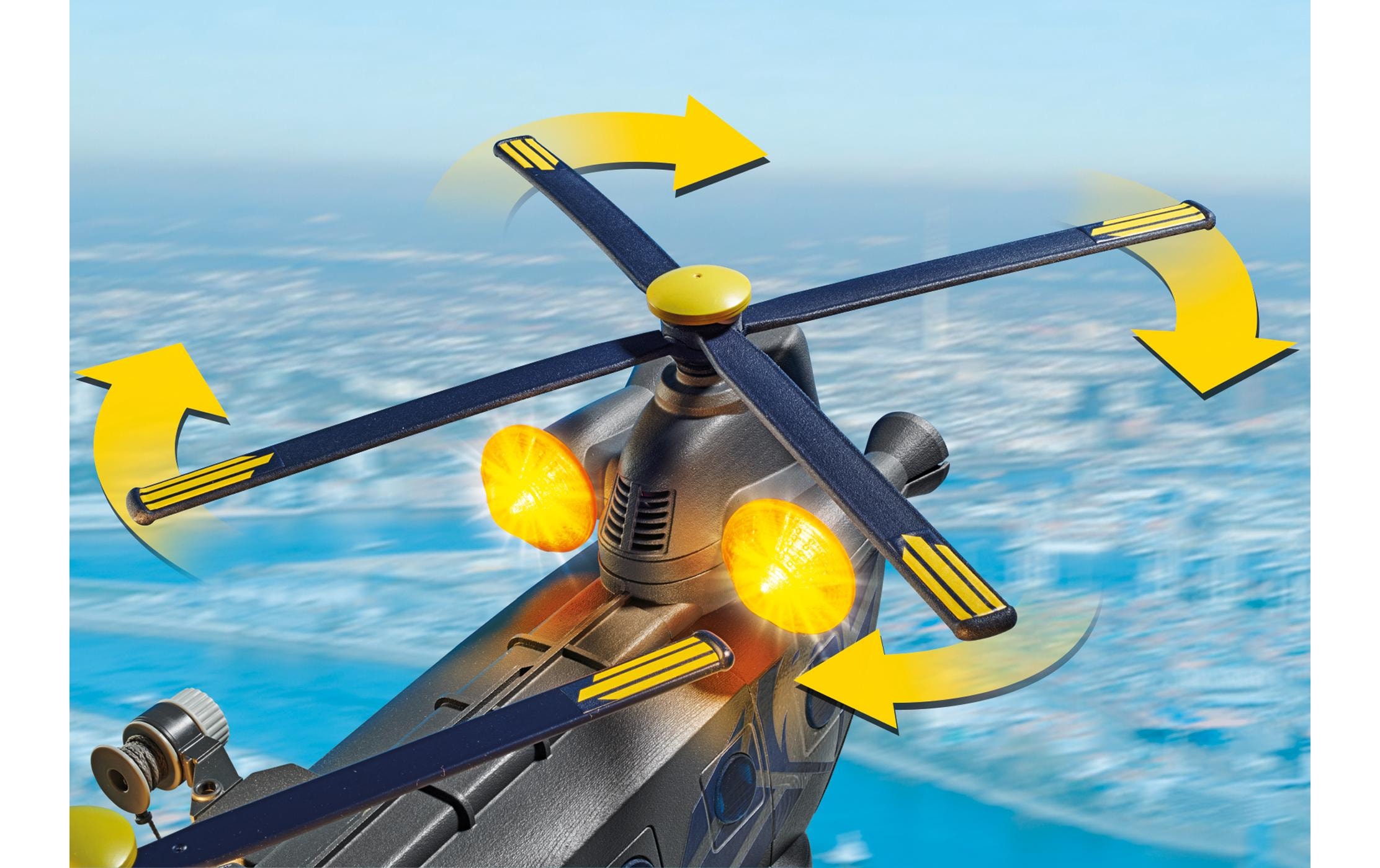 Playmobil® Briques de jeu »City Action SWAT-Rettungshelikopter 71149«