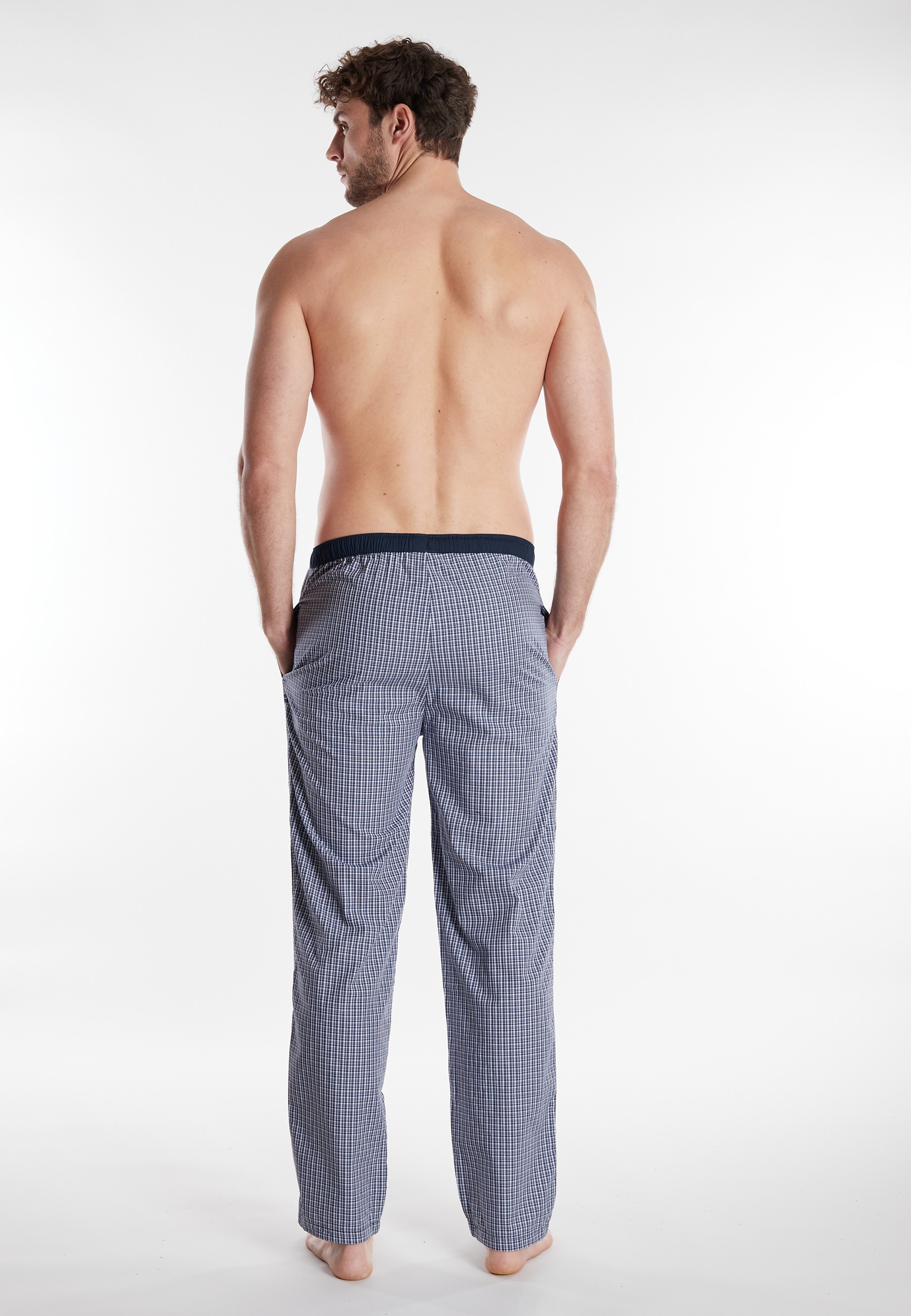 TOM TAILOR Pantalon de pyjama »Dakota«  Bindeband, Seitentaschen, locker, bequem, atmungsaktiv