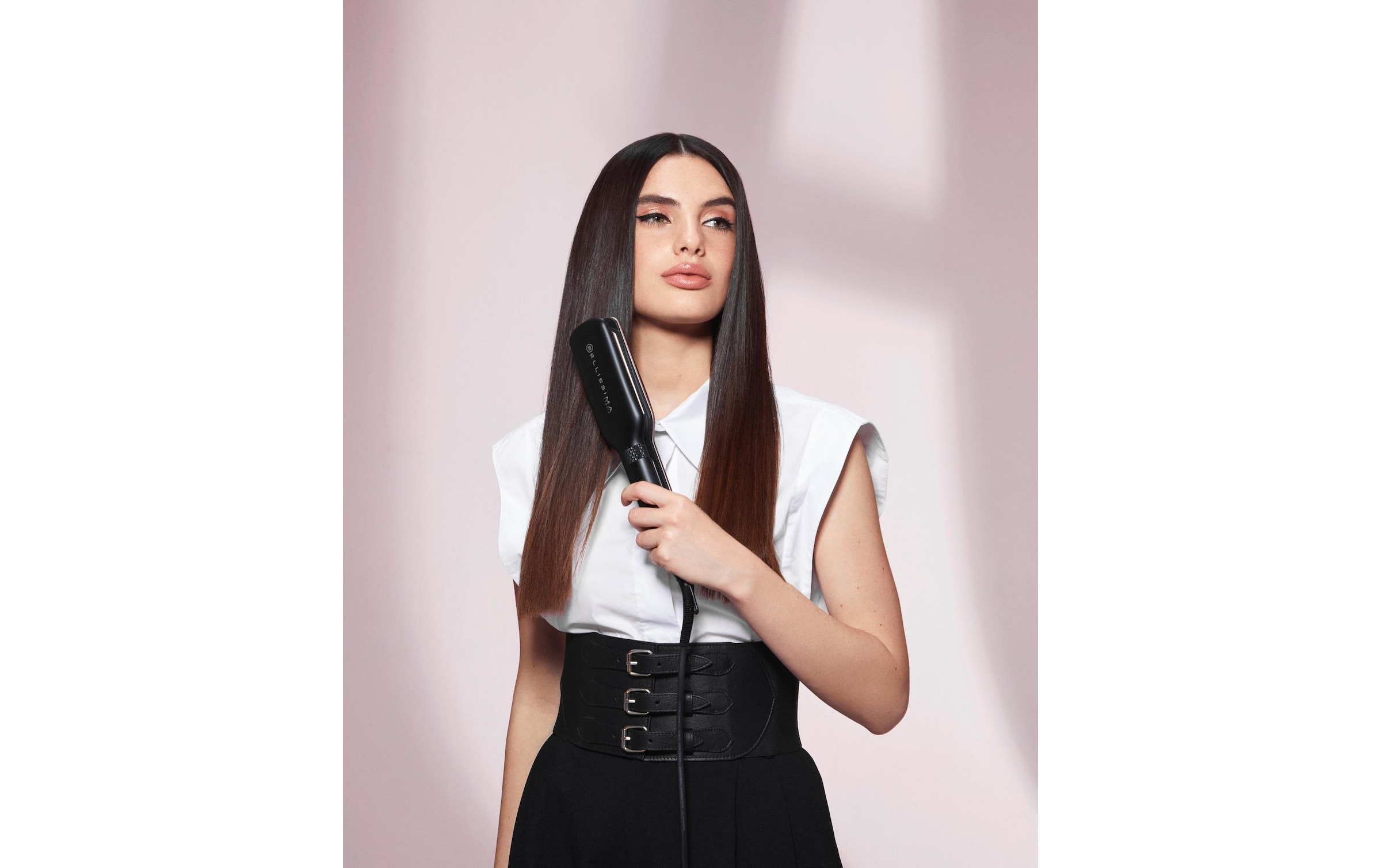 BELLISSIMA ITALIA Glätteisen »BEL-LXIO-11878« Haarglätter mit Temperaturregelung für schonendes Styling