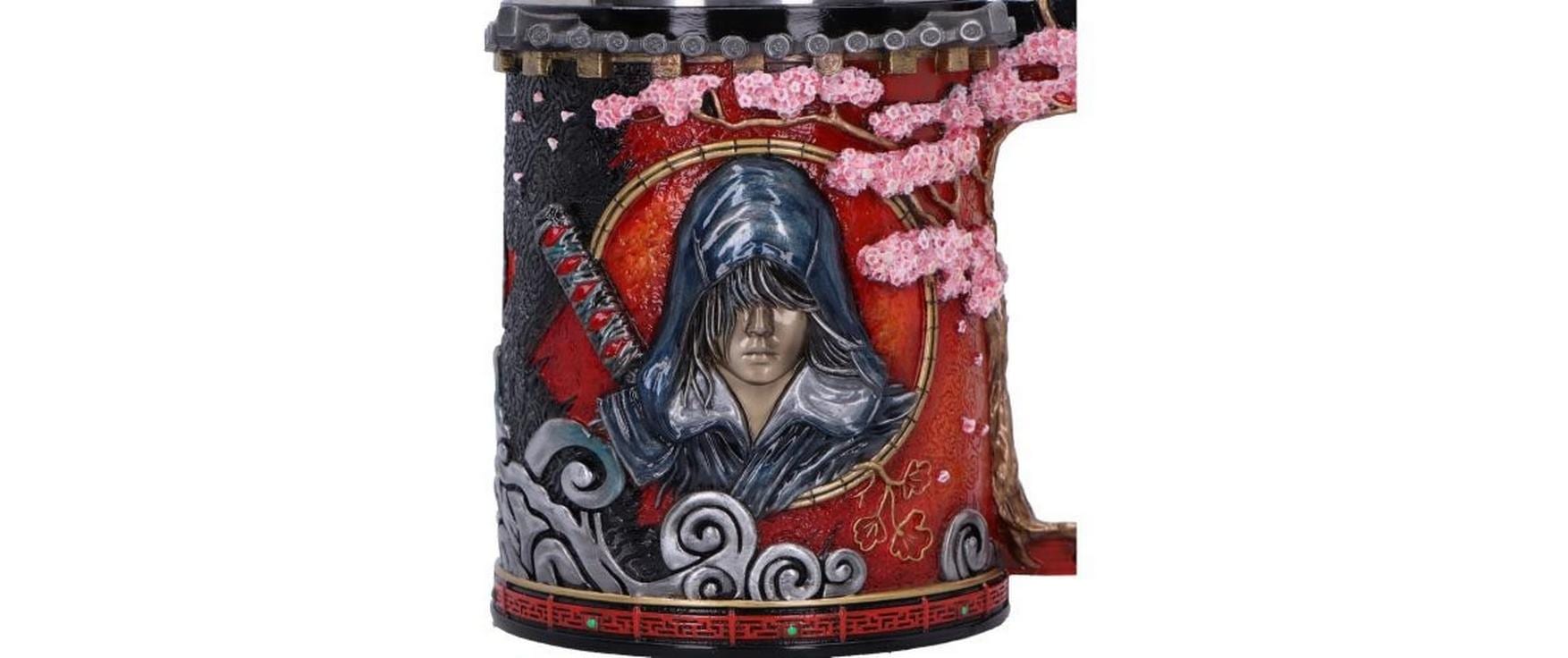 NEMESIS NOW Cruche à eau »Assassin's Creed Shadows Naoe 600 ml«