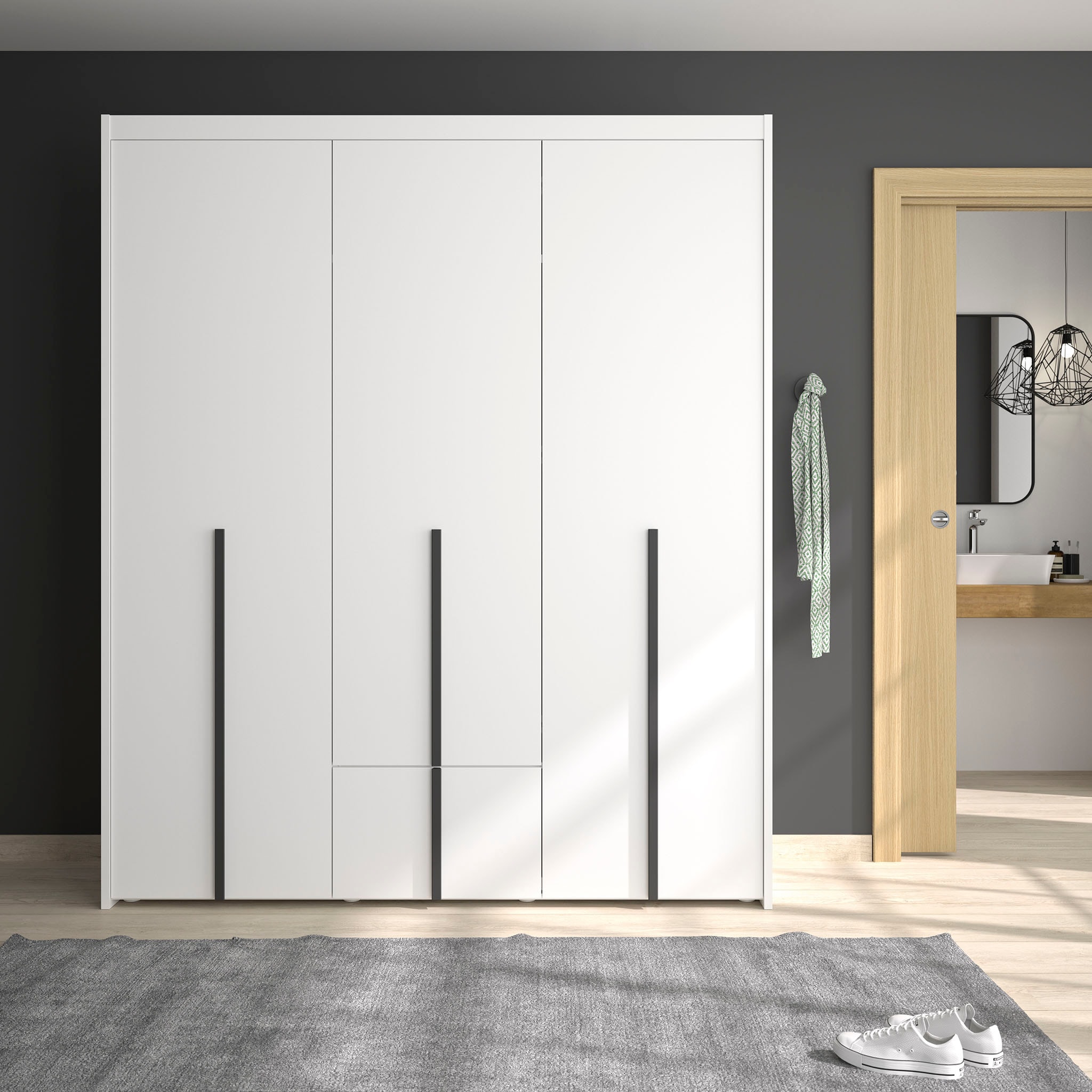 Gami Armoires à vêtements »TREVOR« 1 cuis tlg. Praktischer Stauraum mit grosser Kapazität