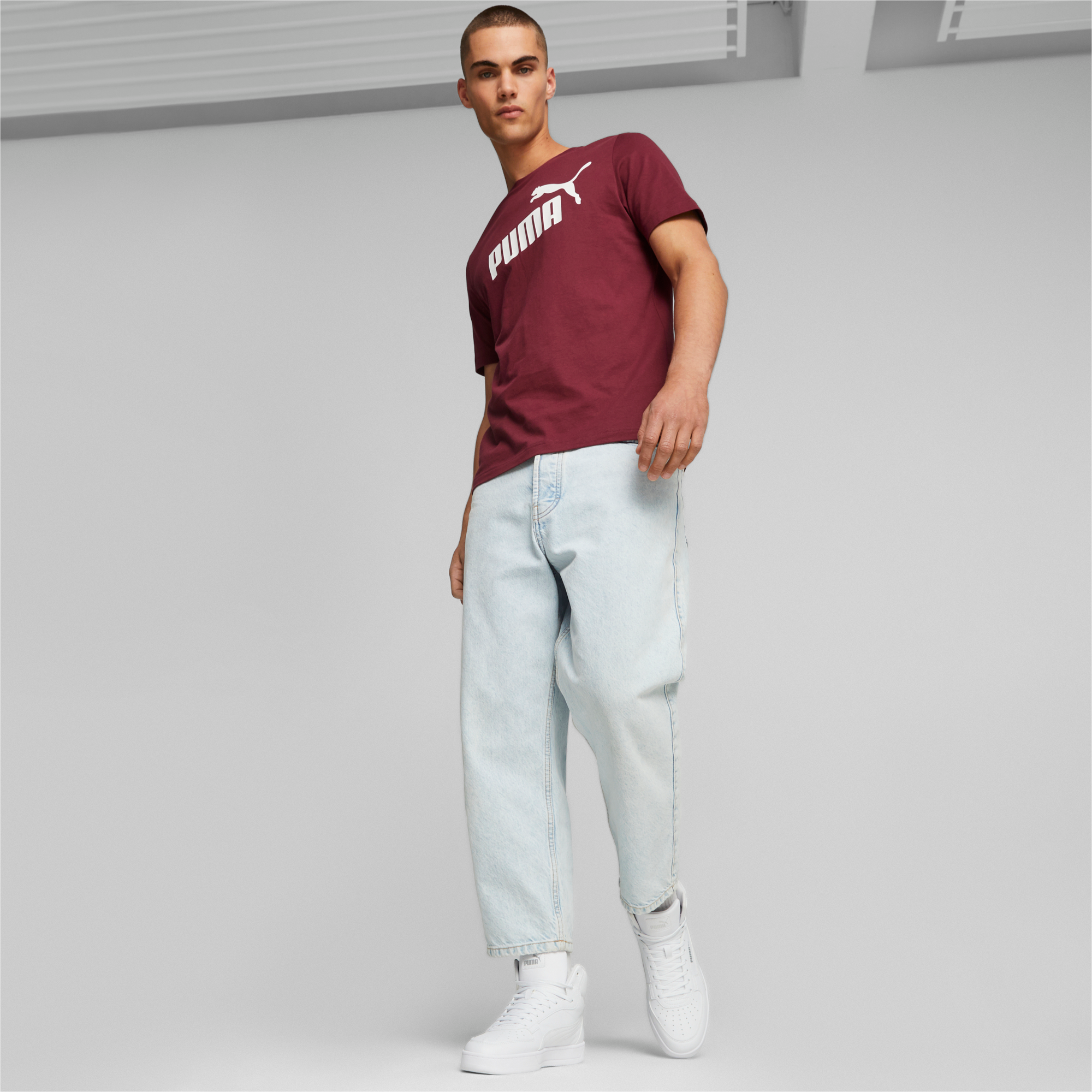 PUMA Sneakers »CAVEN 2.0 MID«  mit Schnürverschluss, rutschhemmende Gummilaufsohle