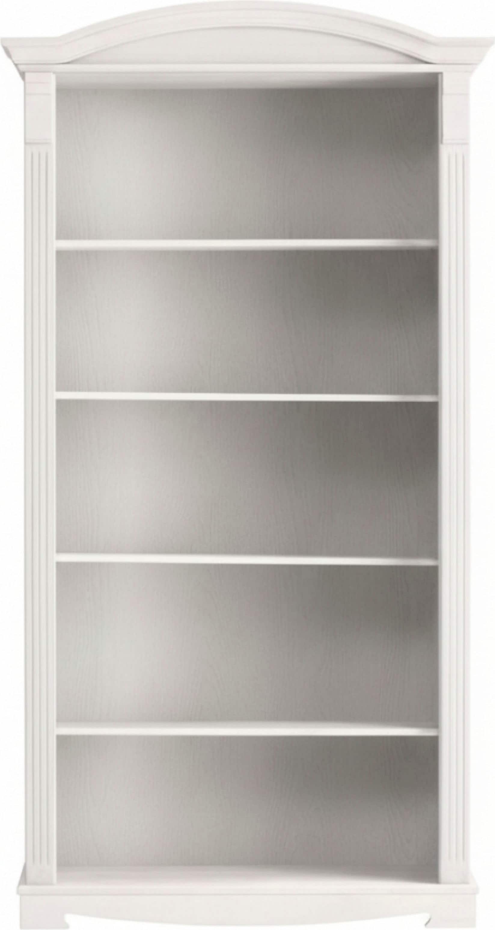 GOODproduct Étagère sur pied »Anna, Regal, Aktenregal, Bücherregal« L/P/H : 96/37/188 cm,  en pin massif, largeur 96 cm, avec beaux détails et rainures