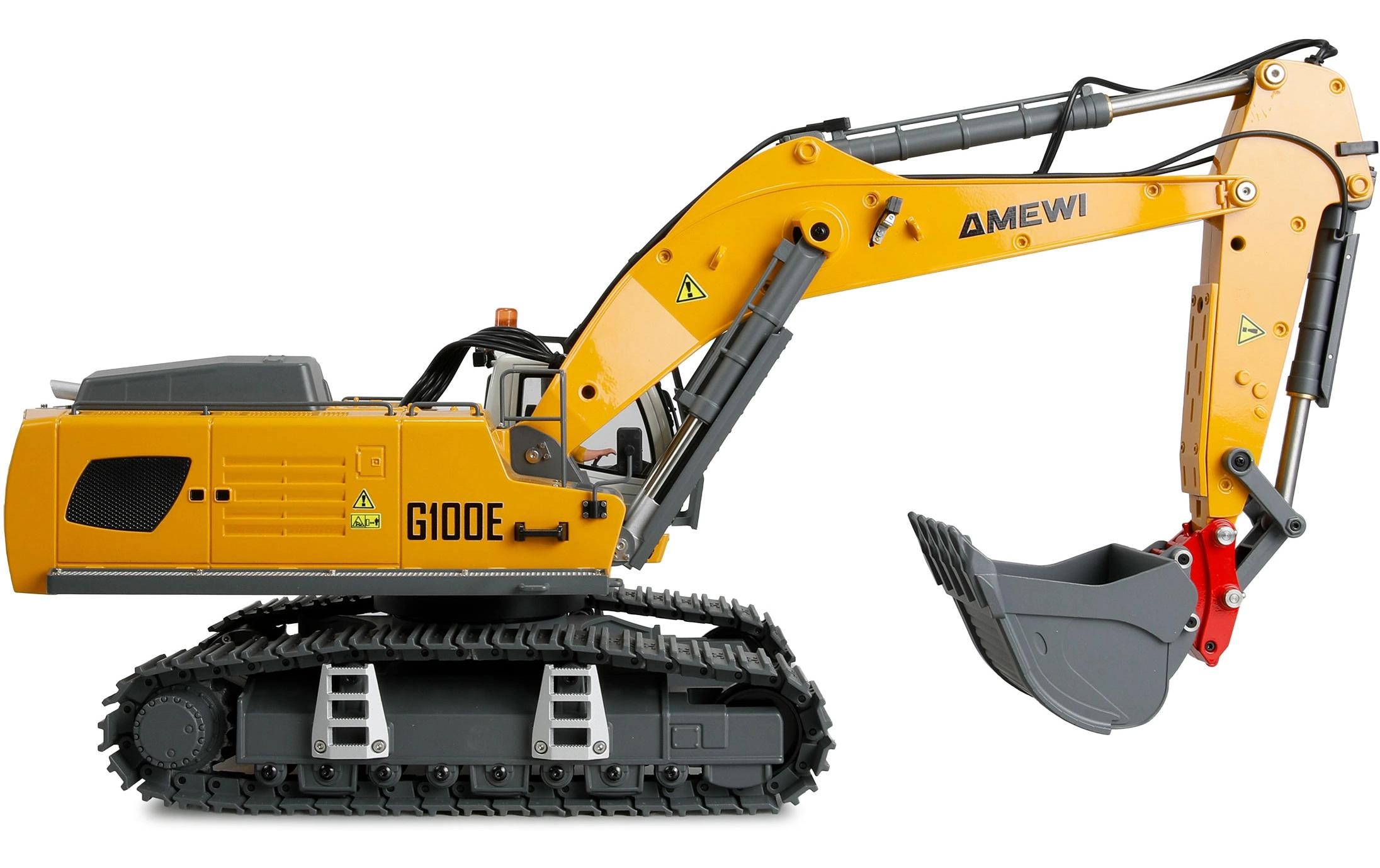 Amewi RC-Bagger »G100E Vollmetall Bagger 1:18 RTR«