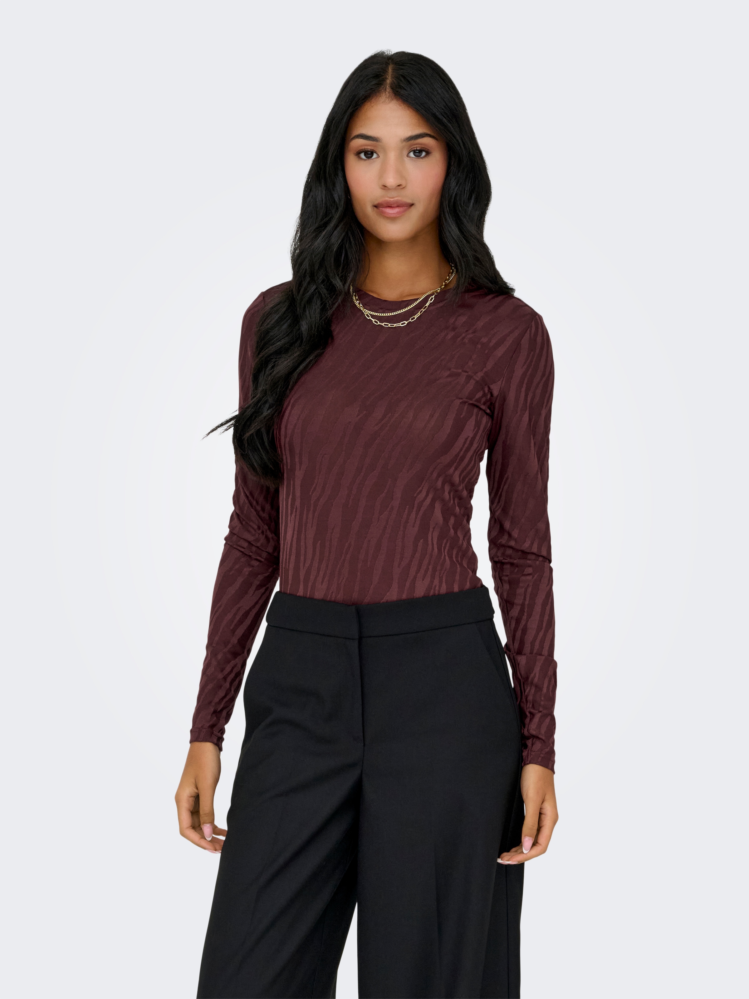 ONLY T-shirt à manches longues »ONLZELE L/S ROUNDNECK TOP JRS«