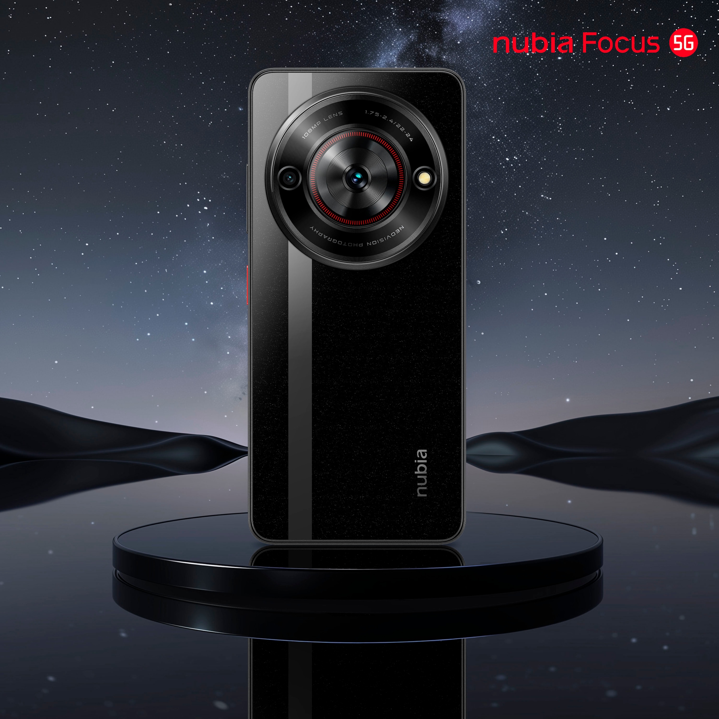 Nubia Smartphone »Focus 5G« schwarz