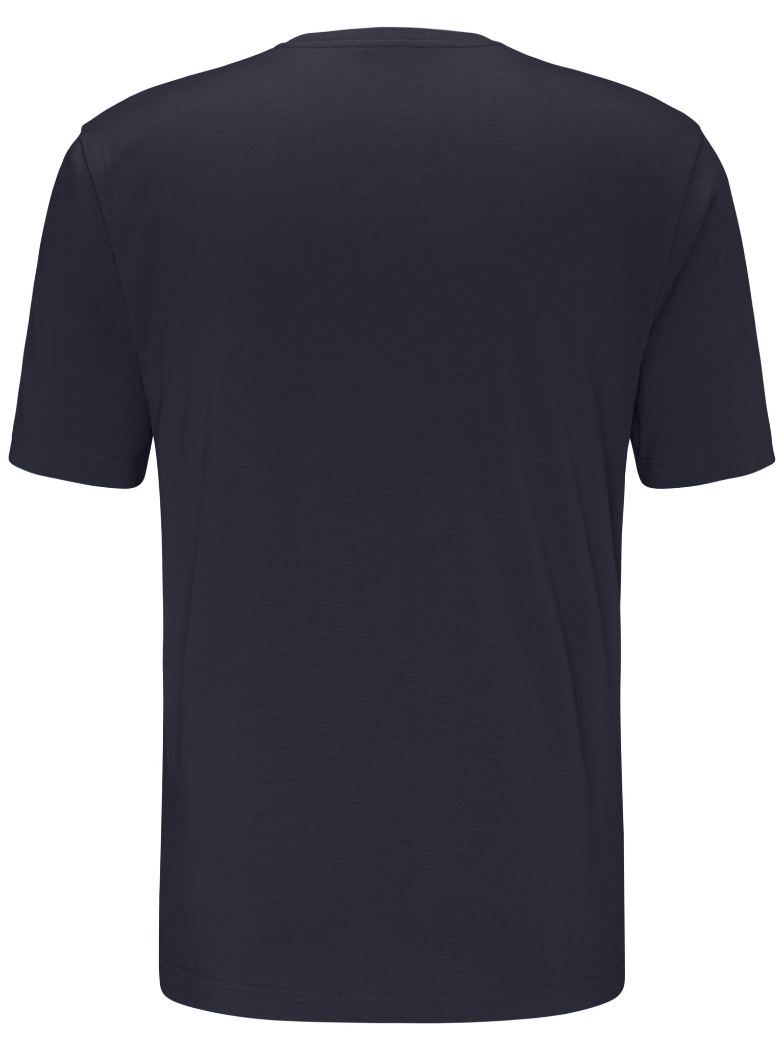 FYNCH-HATTON T-Shirt »FYNCH-HATTON Basic T-Shirt« Sommershirt in unifarben, mit Logostickerei