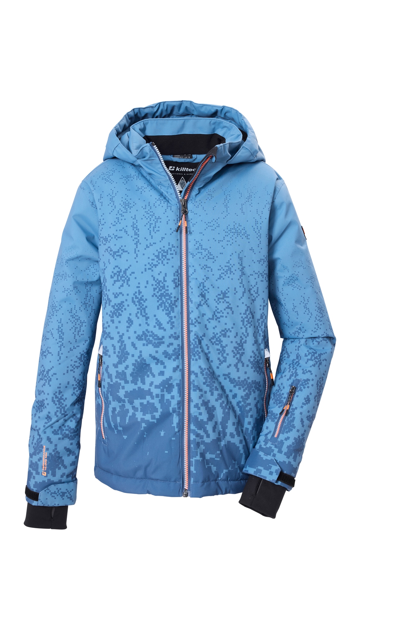Killtec Funktionsjacke »KSW 204 BYS SKI JCKT« mit Kapuze für Kinder, mit verschweissten Nähten, 10.000 mm Wassersäule