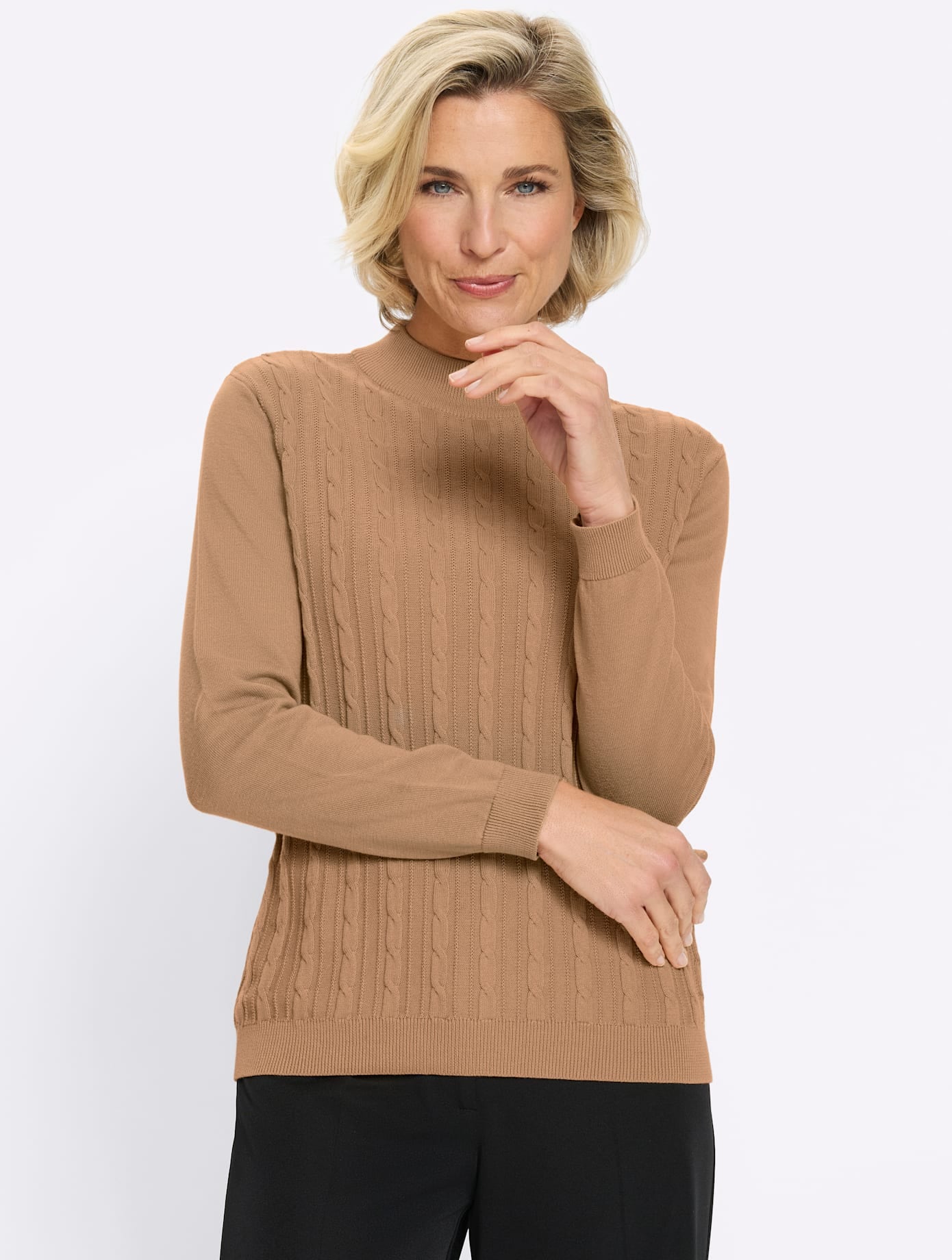 Classic Basics Pull à col montant »Pullover«
