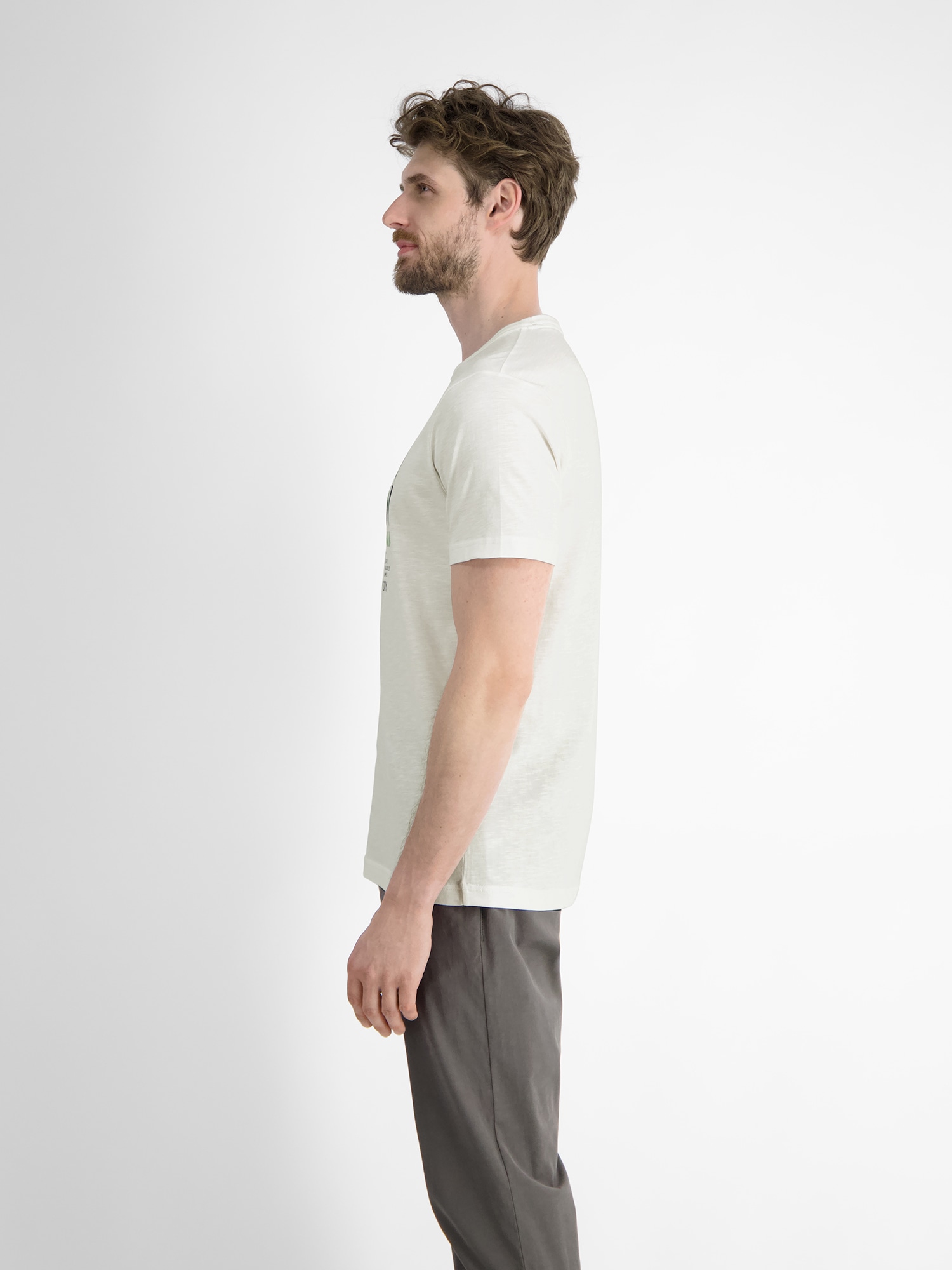 LERROS T-Shirt »Herren T-Shirt mit Brustprint«