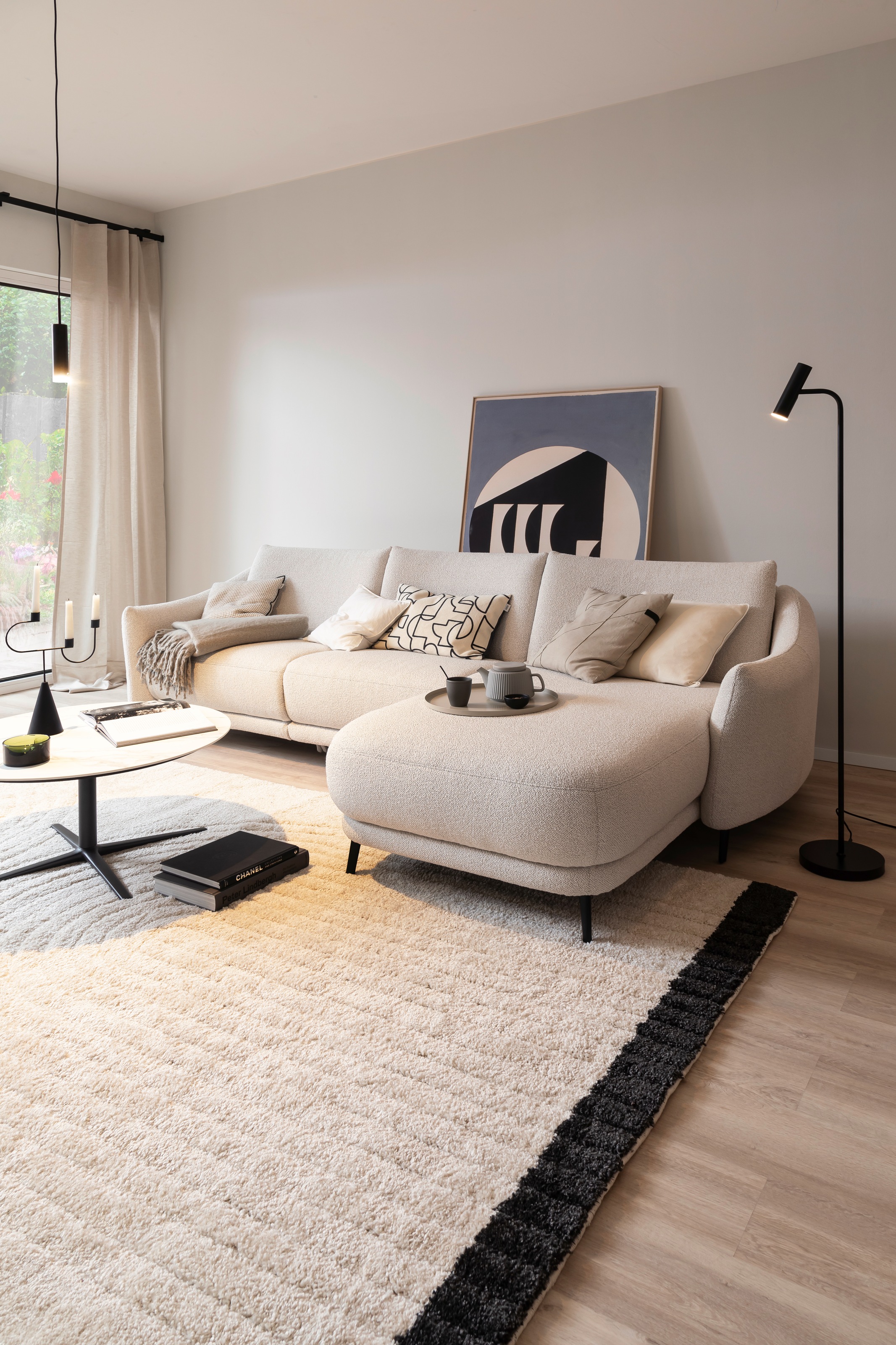 SCHÖNER WOHNEN-Kollektion Coussin décoratif »Frame« bestickt