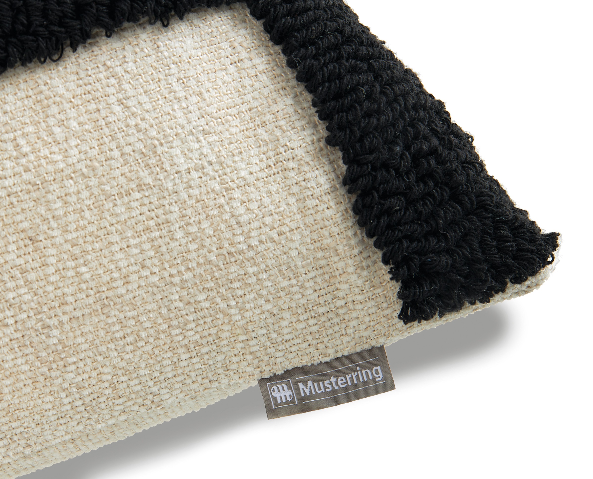 Musterring Coussin décoratif »Slow« aufwendig bestickt