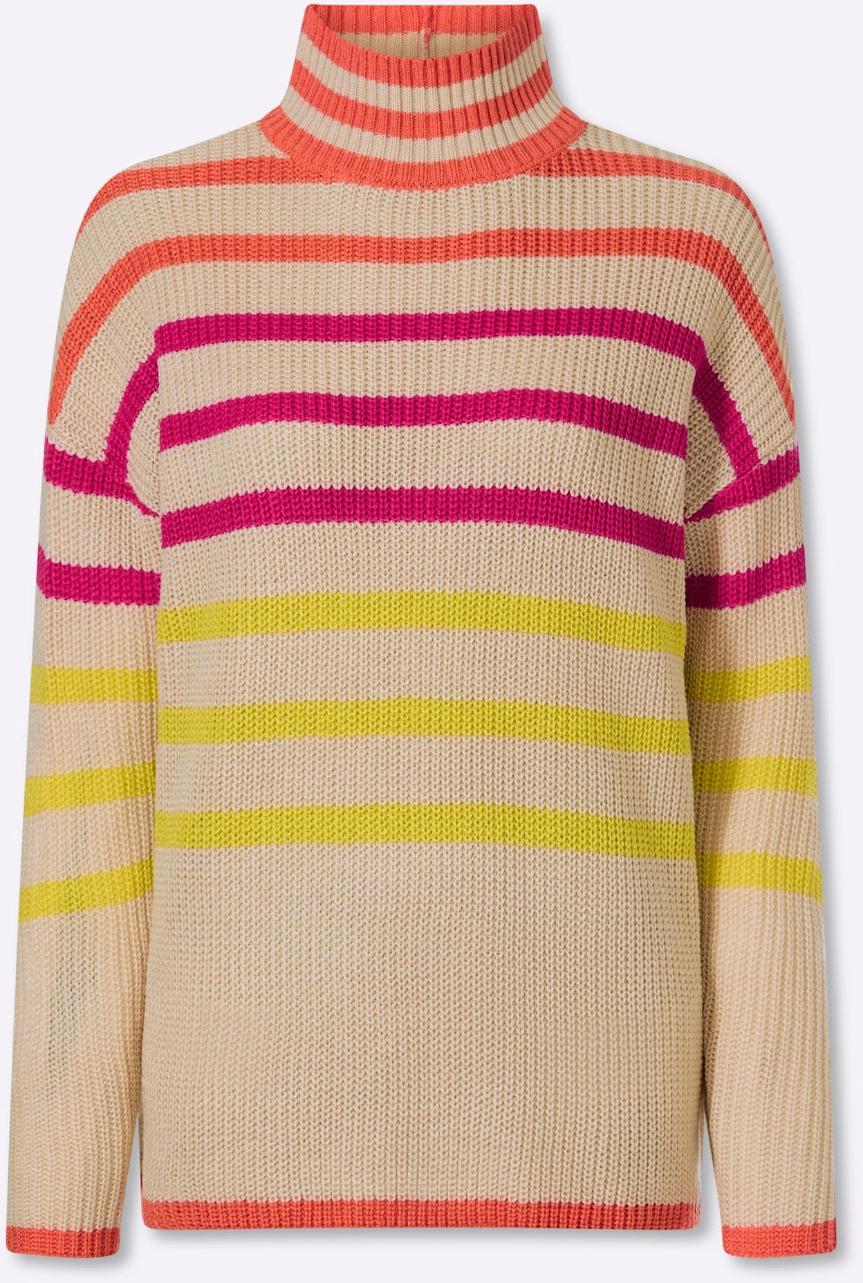 Classic Basics Pull à col montant »Stehkragen-Pullover«