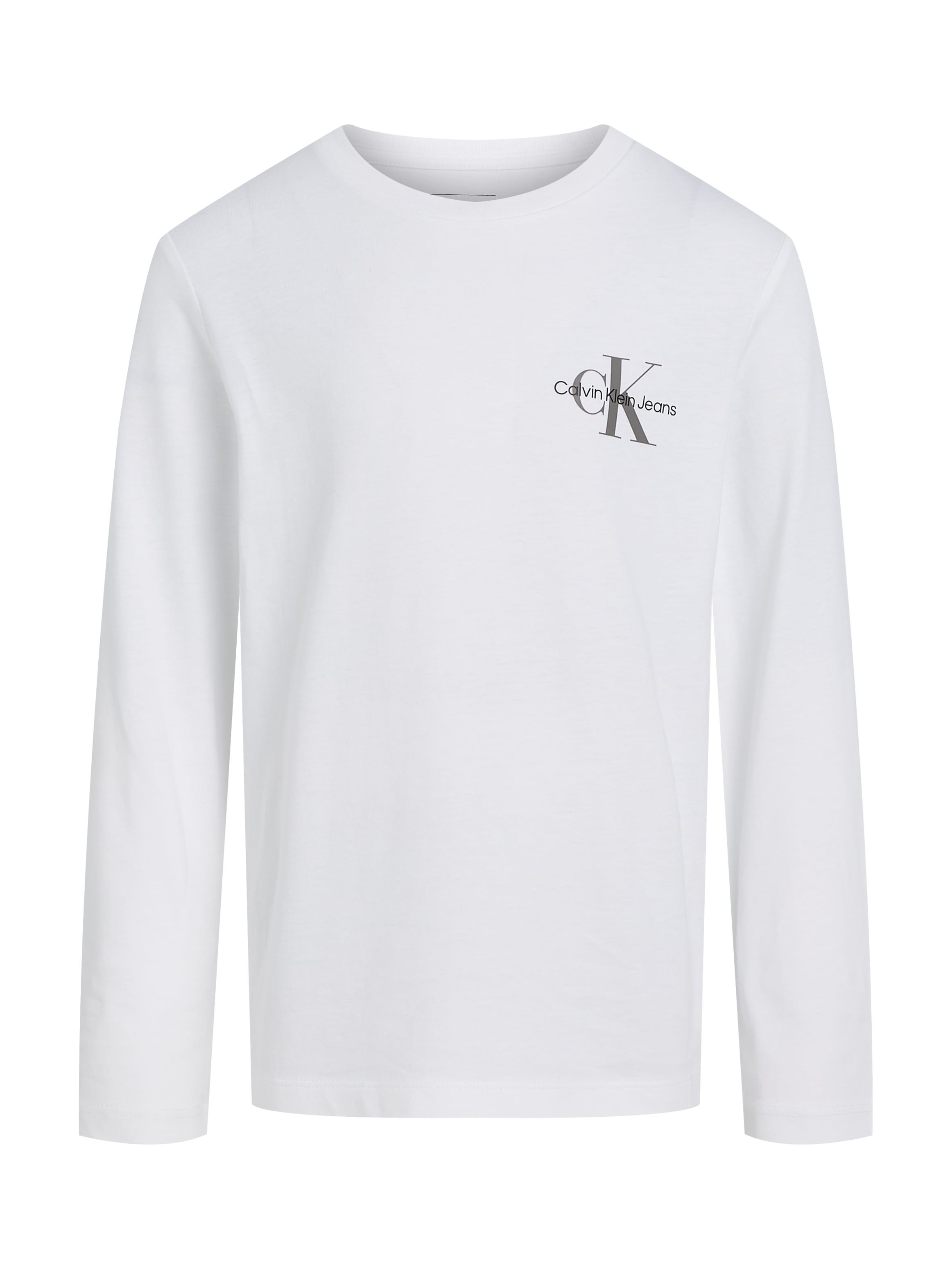 Calvin Klein Jeans Langarmshirt »Chest Monologo Ls T-Shirt« für Kinder bis 16 Jahre und mit Logoschriftzug