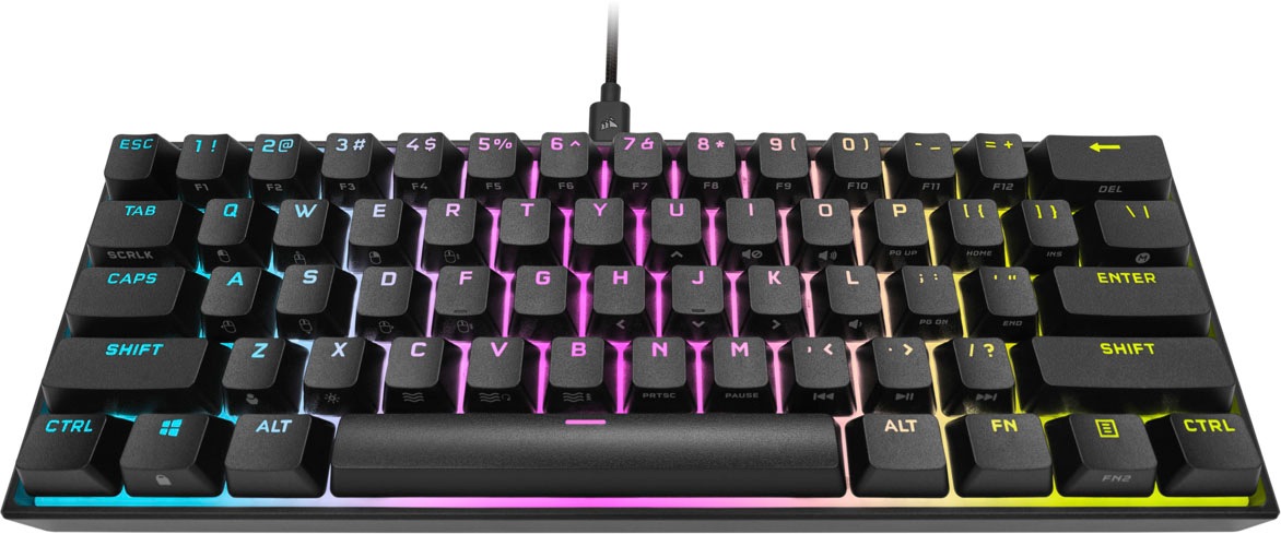 Corsair Gaming-Tastatur »K65 Mini MX Speed« (Fn-Tasten | Gaming-Modus)