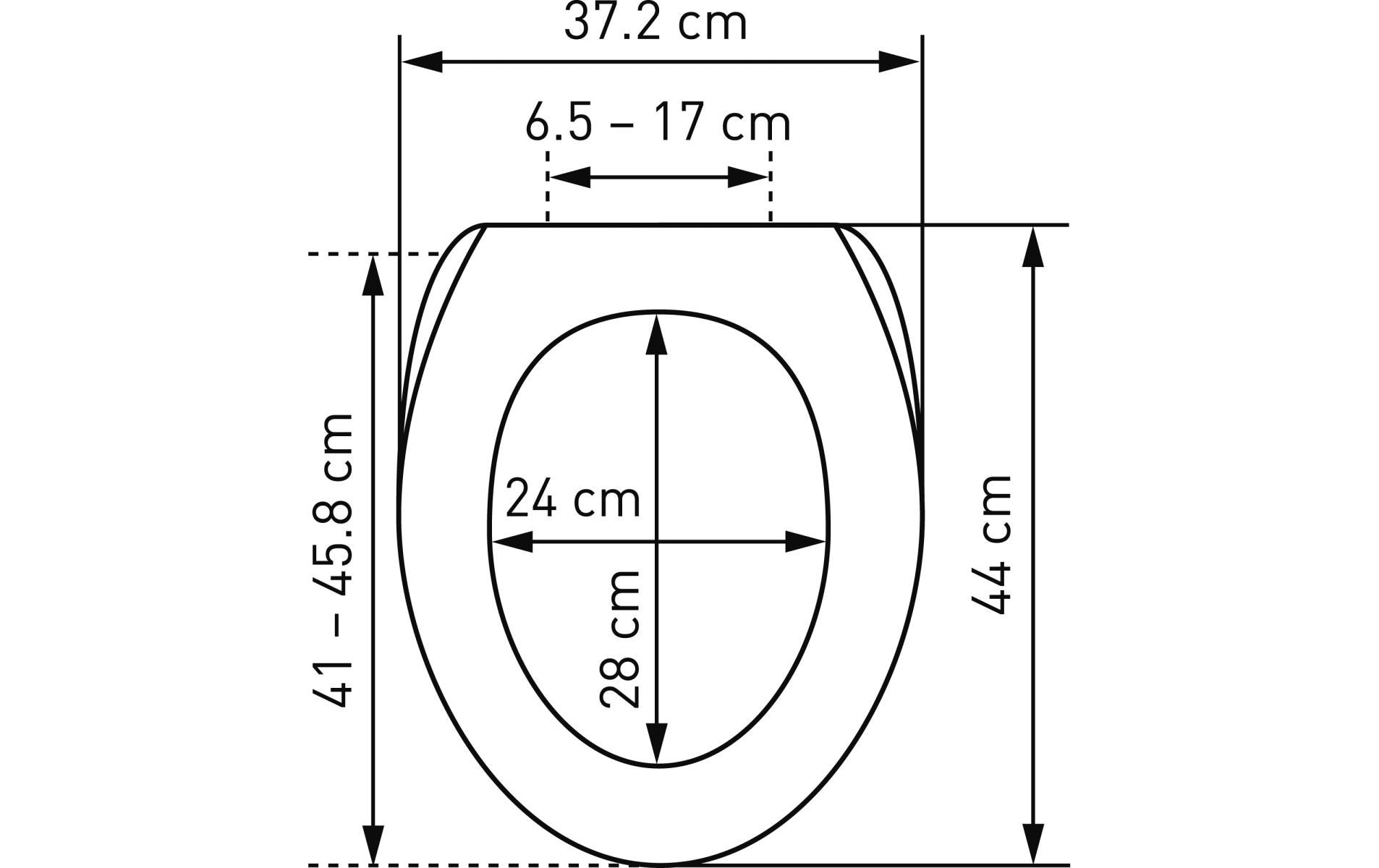 diaqua® WC-Sitz »Avignon«