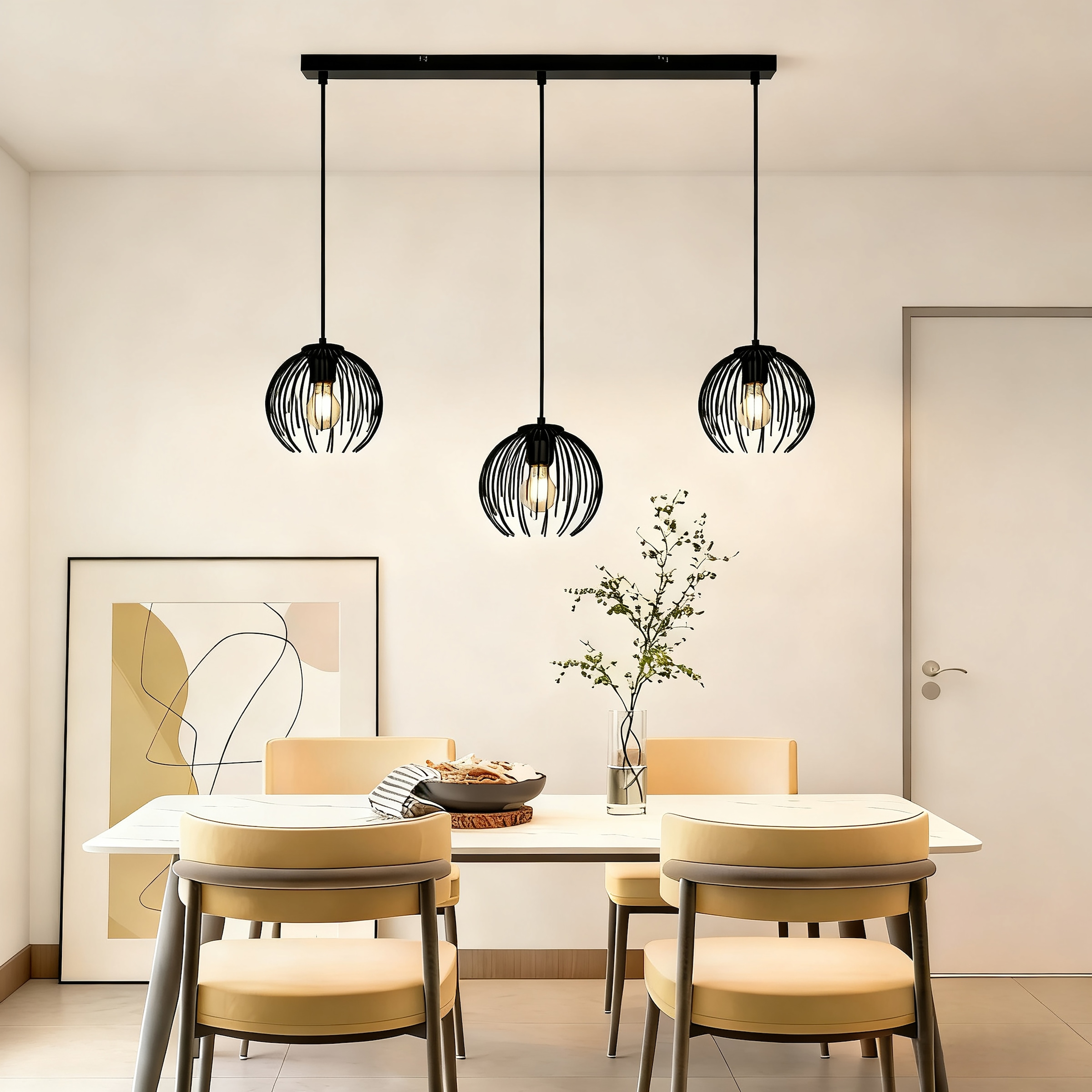 GOODproduct Pendelleuchte »Tonnia« E27 1 Stk. höhenverstellbar, besondere Optik