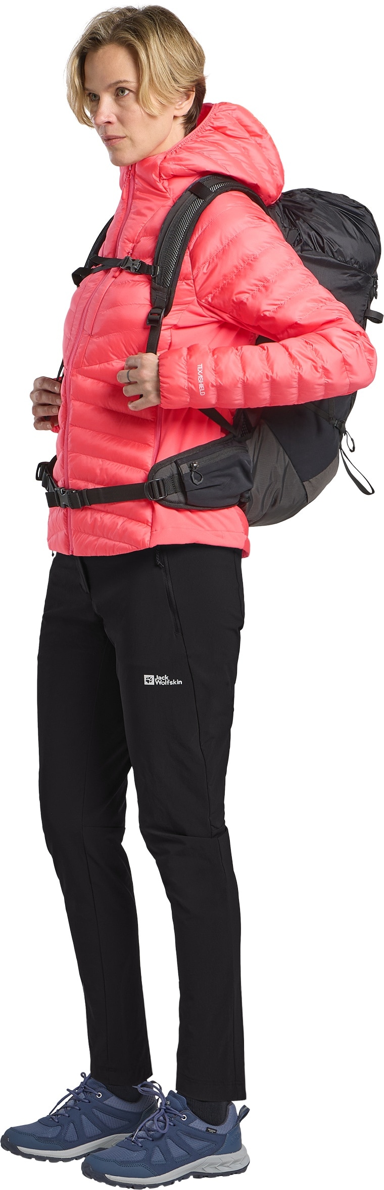 Jack Wolfskin »ROUTEBURN PRO INS JKT W« mit Kapuze