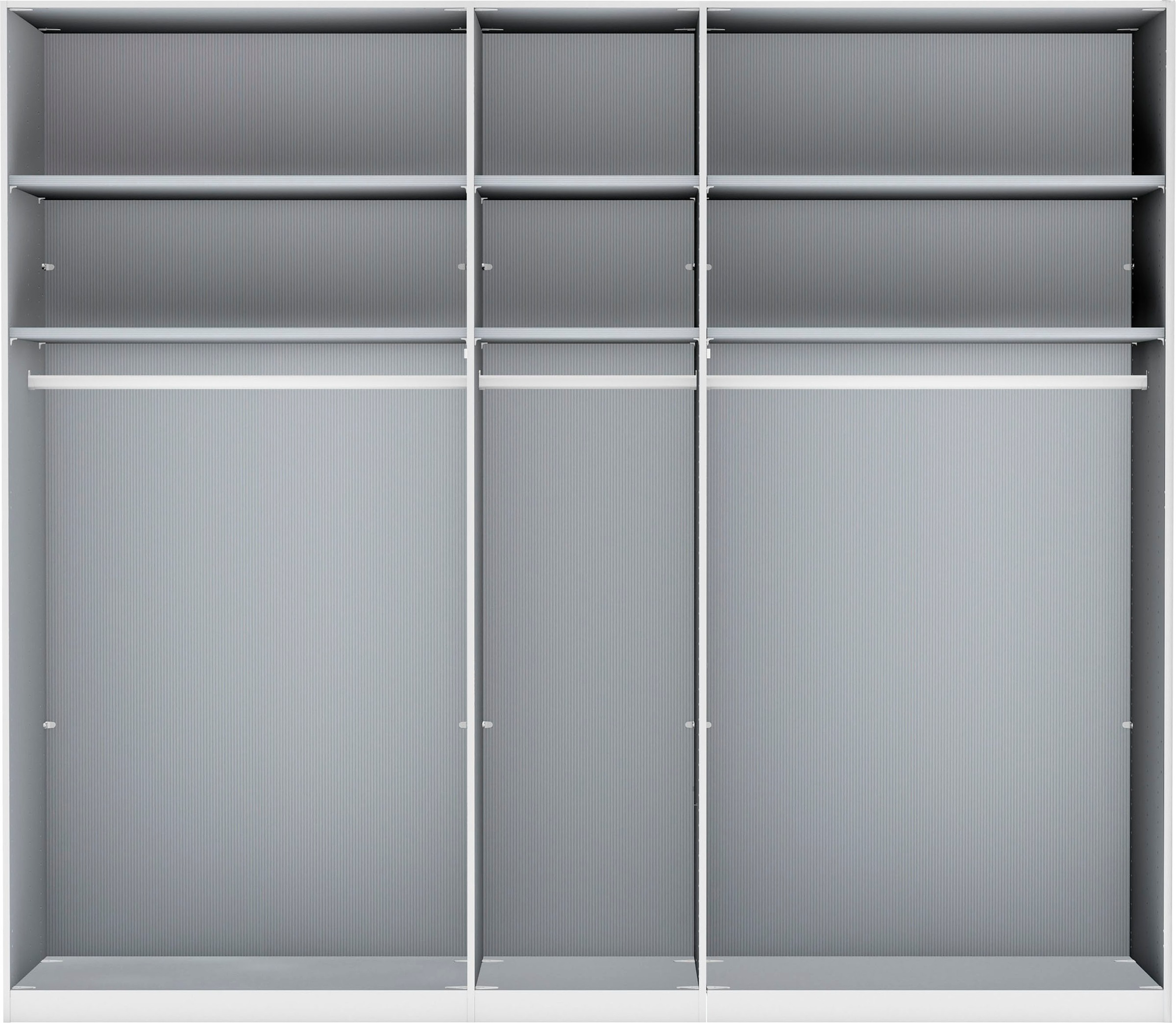 WIEMANN Armoire à portes battantes »Monaco« mit Teil-Glasfront sowie hochwertige Beschläge inkl. Türdämpfung