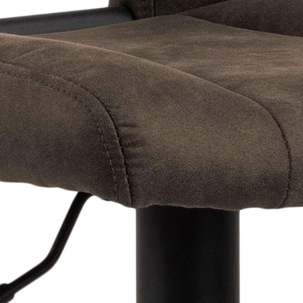 ACTONA GROUP Tabouret de bar »Sylvia Barstuhl, Höhenverstellbar,« pied trompette, vérin à gaz, pivotant, coutures verticales, lot de 2