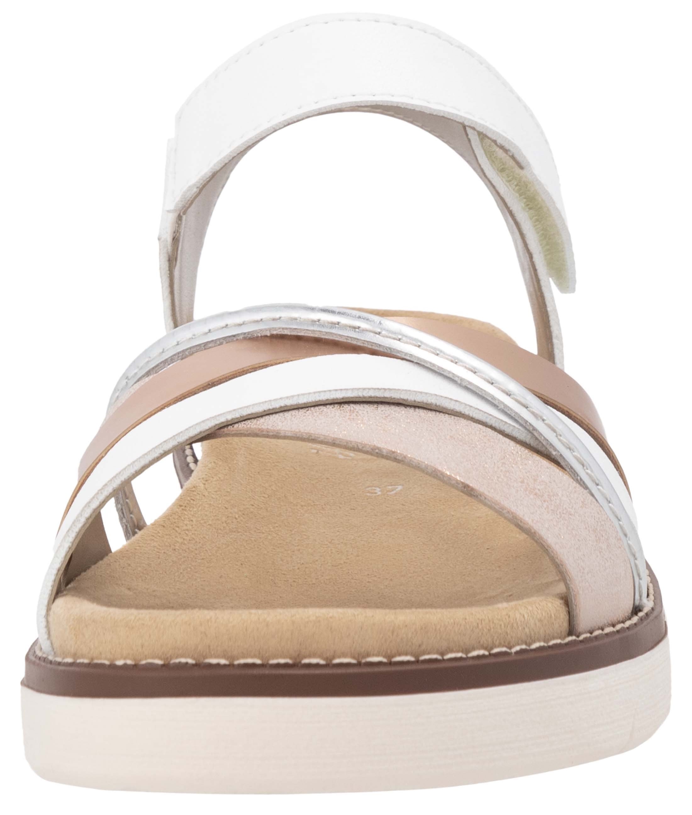 Remonte Sandale à lanières  , Keilabsatz, Sommerschuh, Sandalette mit herausnehmbarer Softeinlage