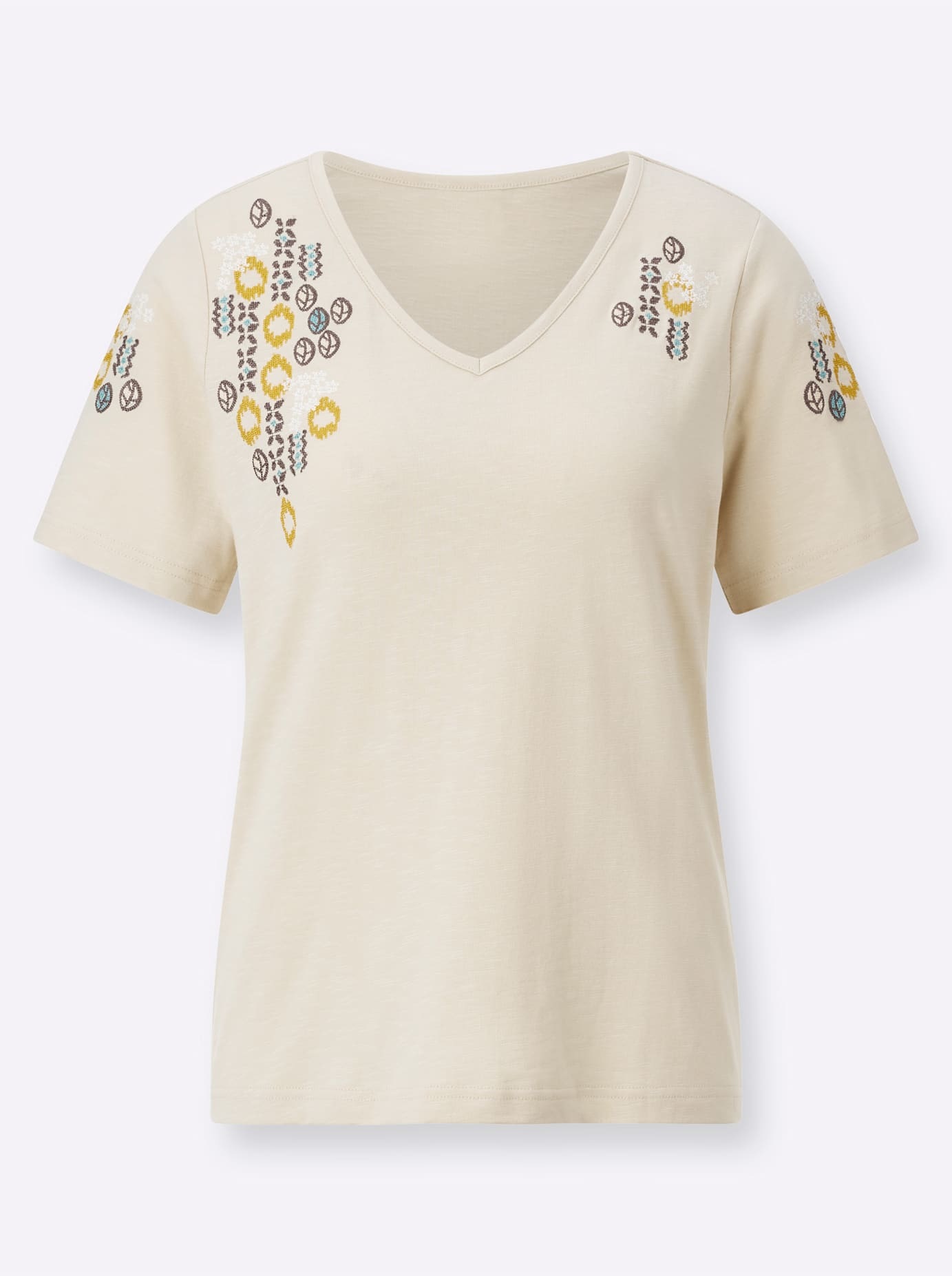 Inspirationen T-shirt à manches courtes »V-Shirt« 1 cuis