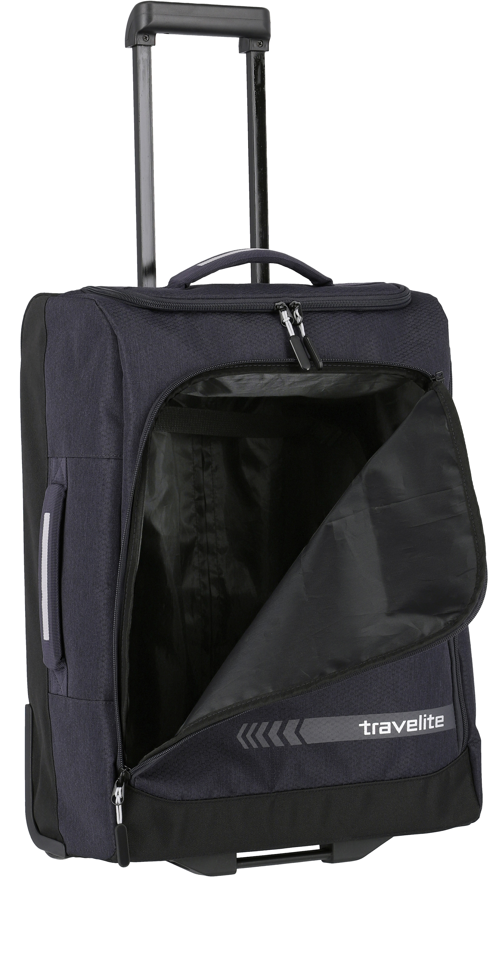 travelite Trolley à bagages souples »KICK OFF Reisetasche mit Rollen« 44 litre 2 Rollen grand sac de voyage et de loisirs – idéal comme bagage de voyage