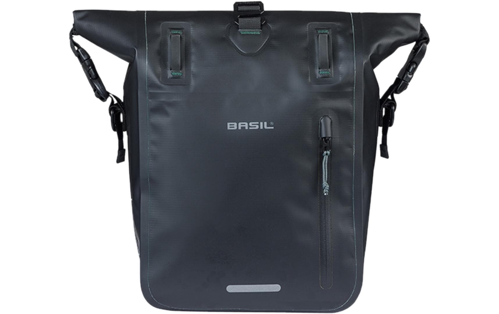 Basil Sacoche de porte-bagages »Rivo, Tarpaulin MIK« Wasserdichte Gepäckträgertasche aus Tarpaulin mit MIK-Hooks