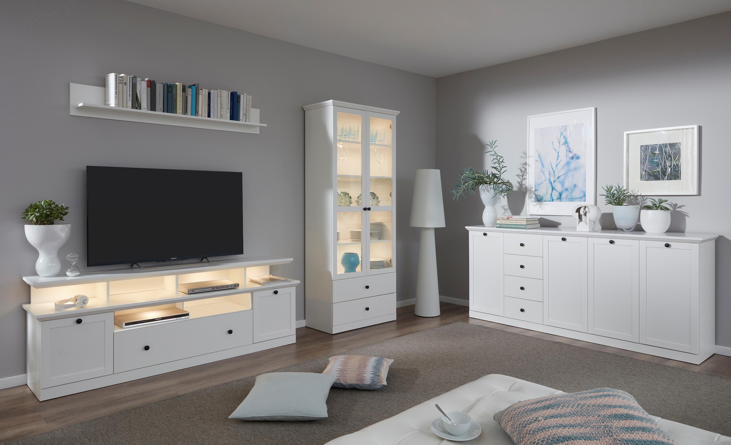 Home affaire Wohnwand »Örebro« Set, 2 Stk. tlg.