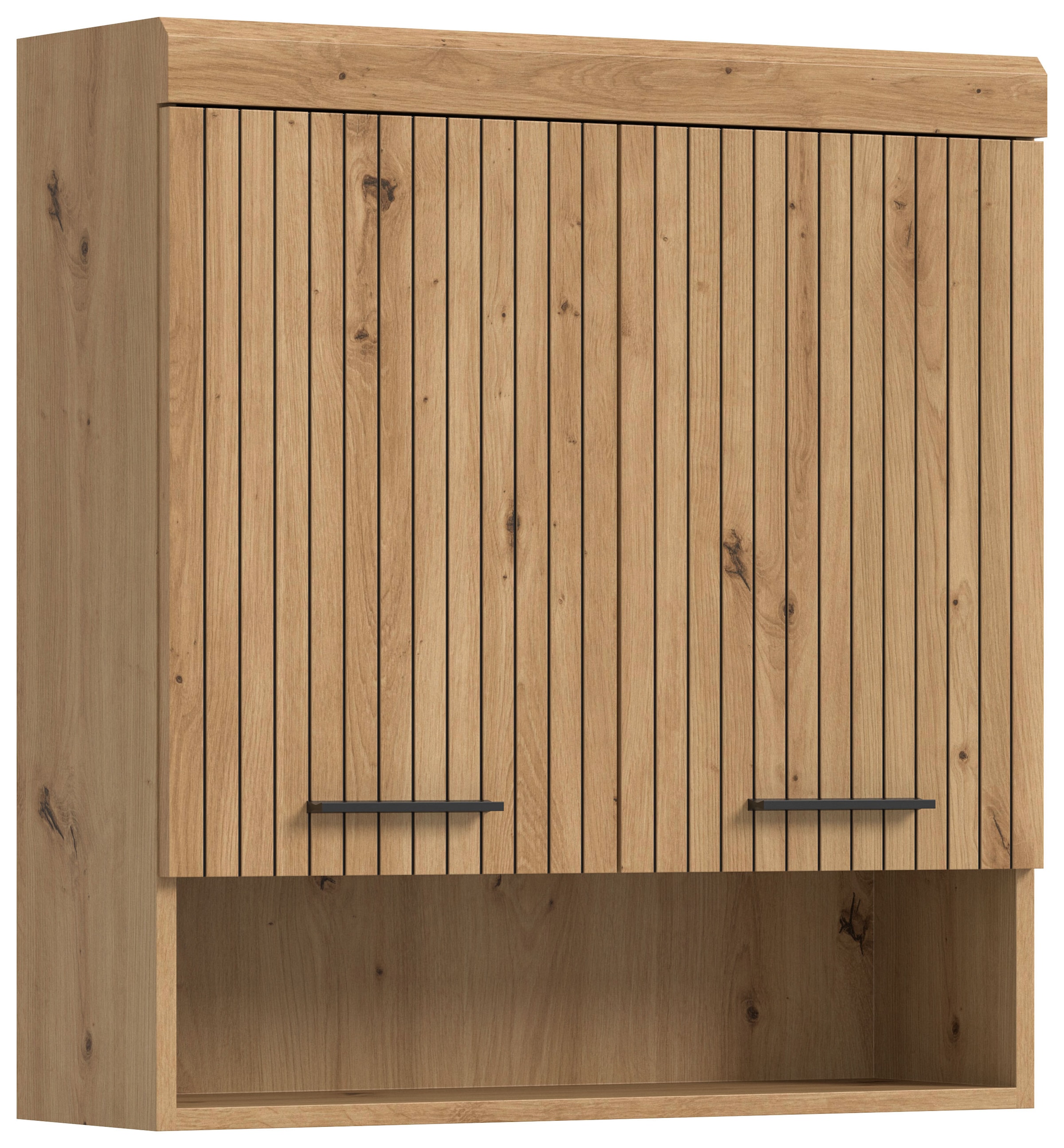 welltime Armoire suspendue »SIENA, Breite 74cm, 2 Türen, 1 offenes Fächer, MDF-Front« BEST-SELLER !,  disponible en plusieurs couleurs, meubles de salle de bain, armoire de salle de bain, armoire, salle de bain