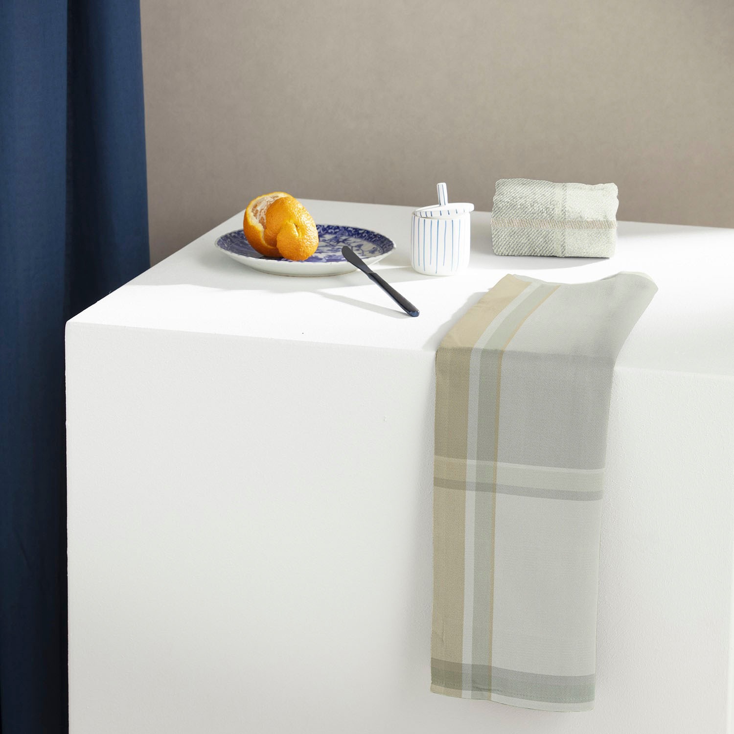 DDDDD Geschirrtuch »Madras« Küchenhandtuch aus weicher Frottee, 50 x 55 cm