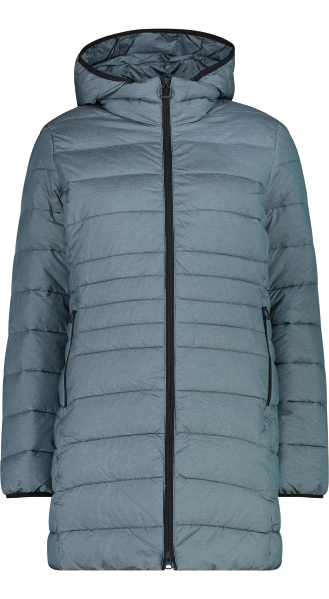 CMP Manteau matelassé »WOMAN PARKA ZIP HOOD« avec capuche amovible, style sportif, en nylon et polyester