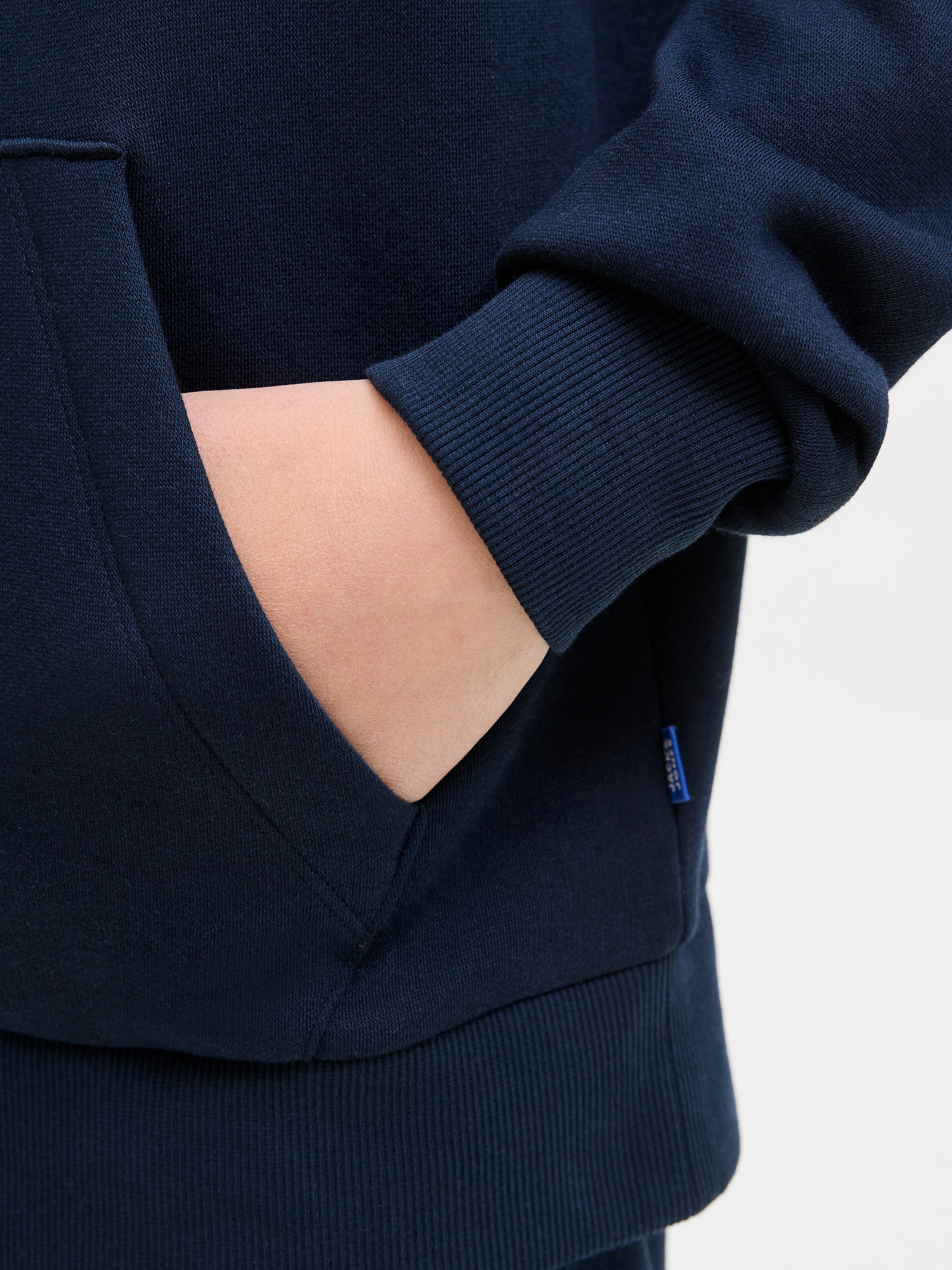 Jack & Jones Junior Kapuzensweatshirt »JJELOGO SWEAT HOOD 2 COL AW25 NOOS JNR«
