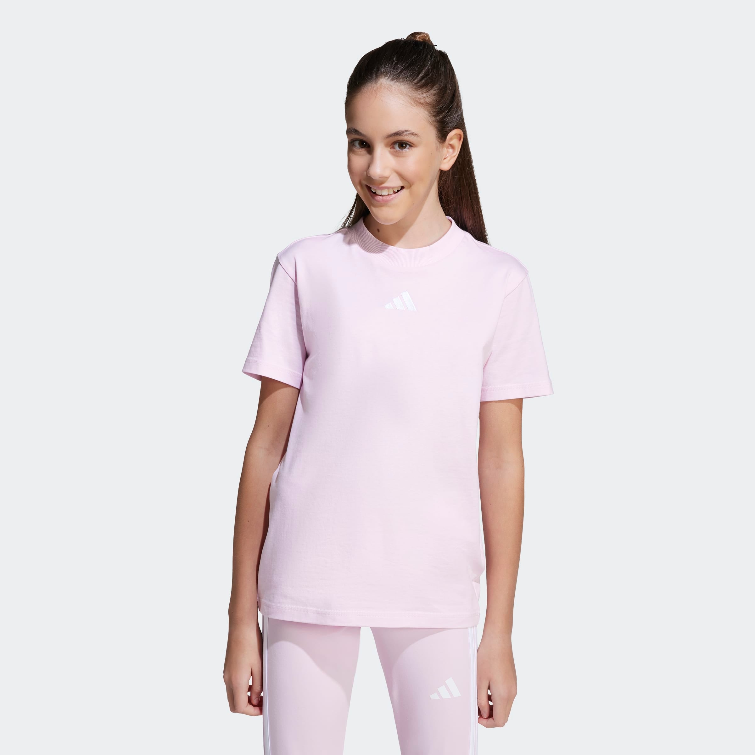 adidas Sportswear T-Shirt »J SL TEE 160« für Kinder, mit Rundhalsausschnitt, ohne Verschluss, pflegeleicht