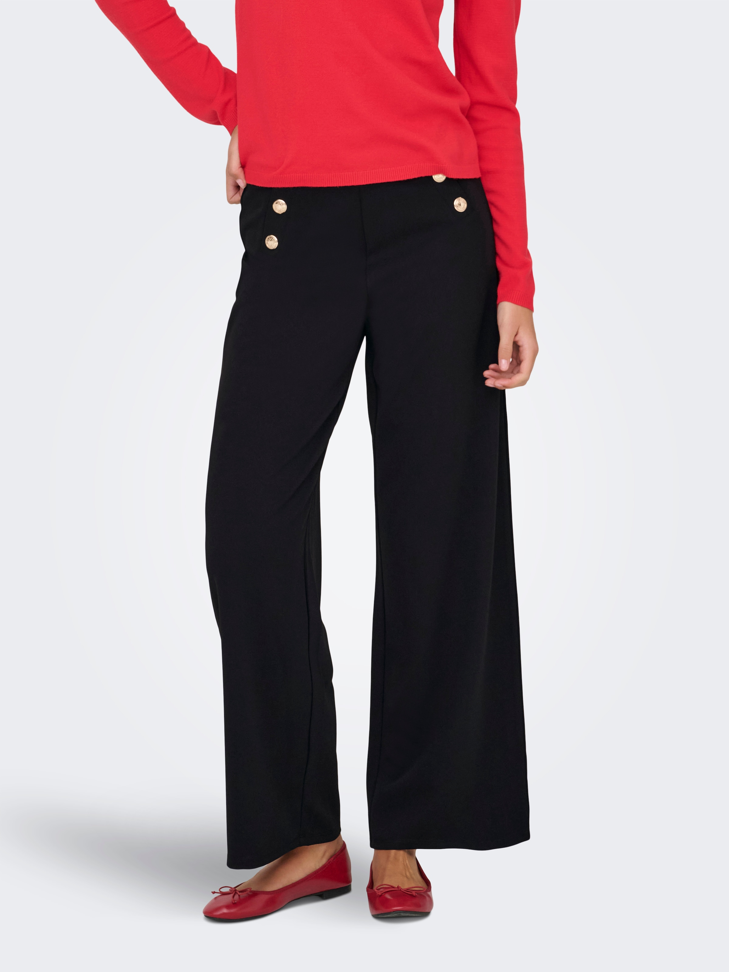 ONLY Pantalon de costume »ONLTILDA LIFE 6-BUTTON PANTS JRS NOOS«