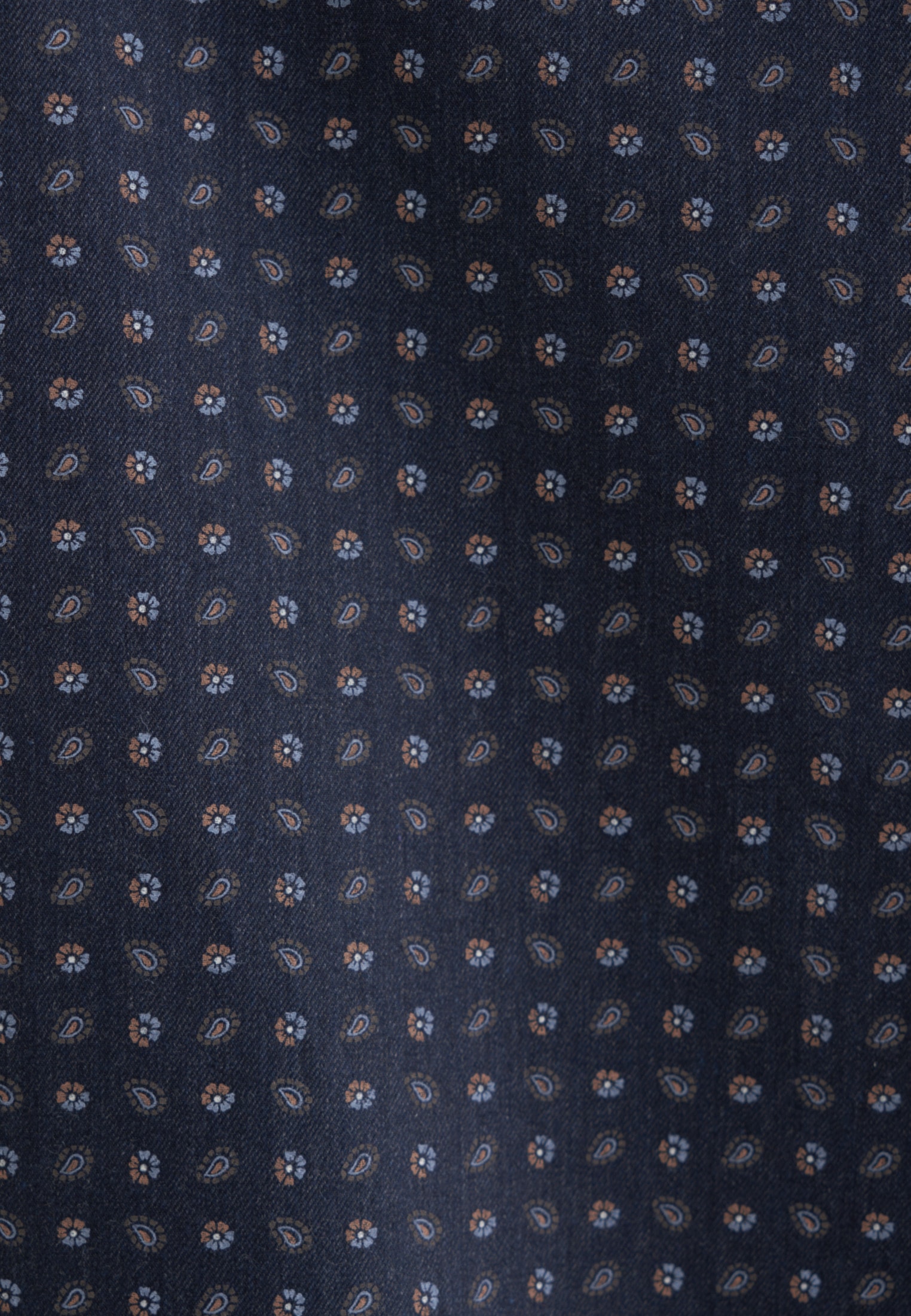 seidensticker Flanellhemd »Slim« Slim 1/1 Kentkragen Druck