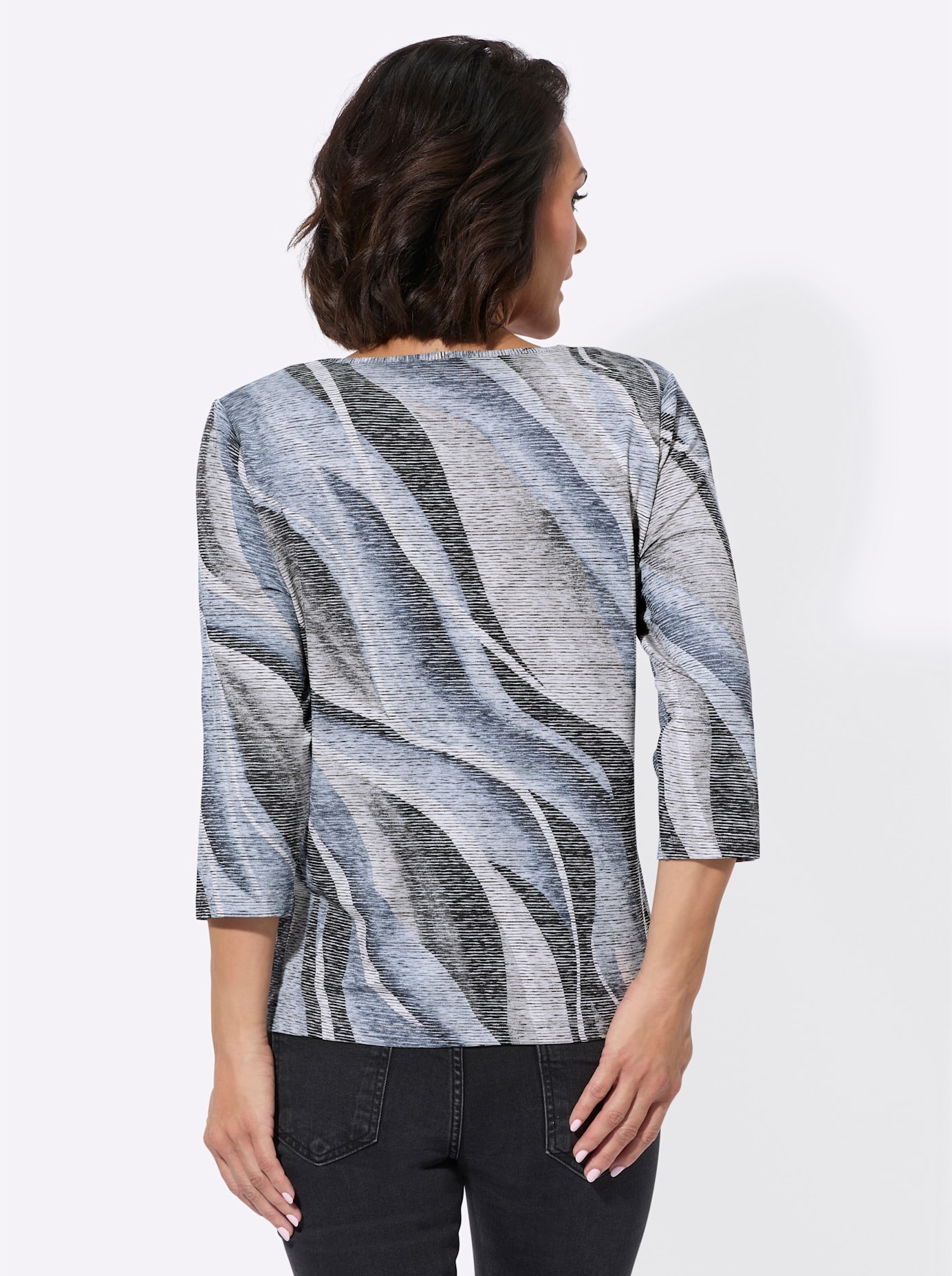 Casual Looks T-shirt à manches 3/4 »Rundhals-Shirt«, 1 cuis
