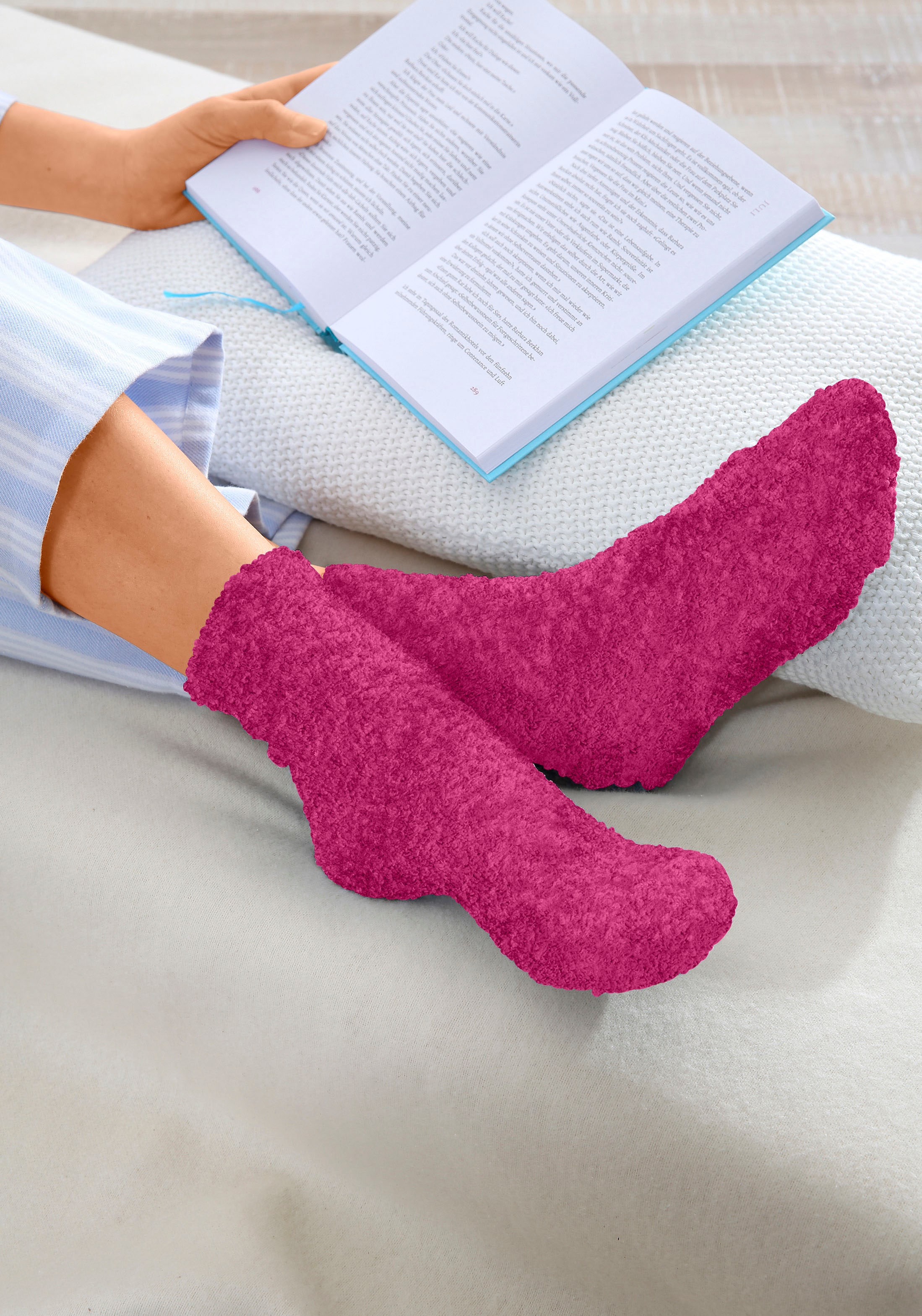 Lavana Chaussettes douillettes Packung, 5 cuis tlg. ideal als Bettsocken