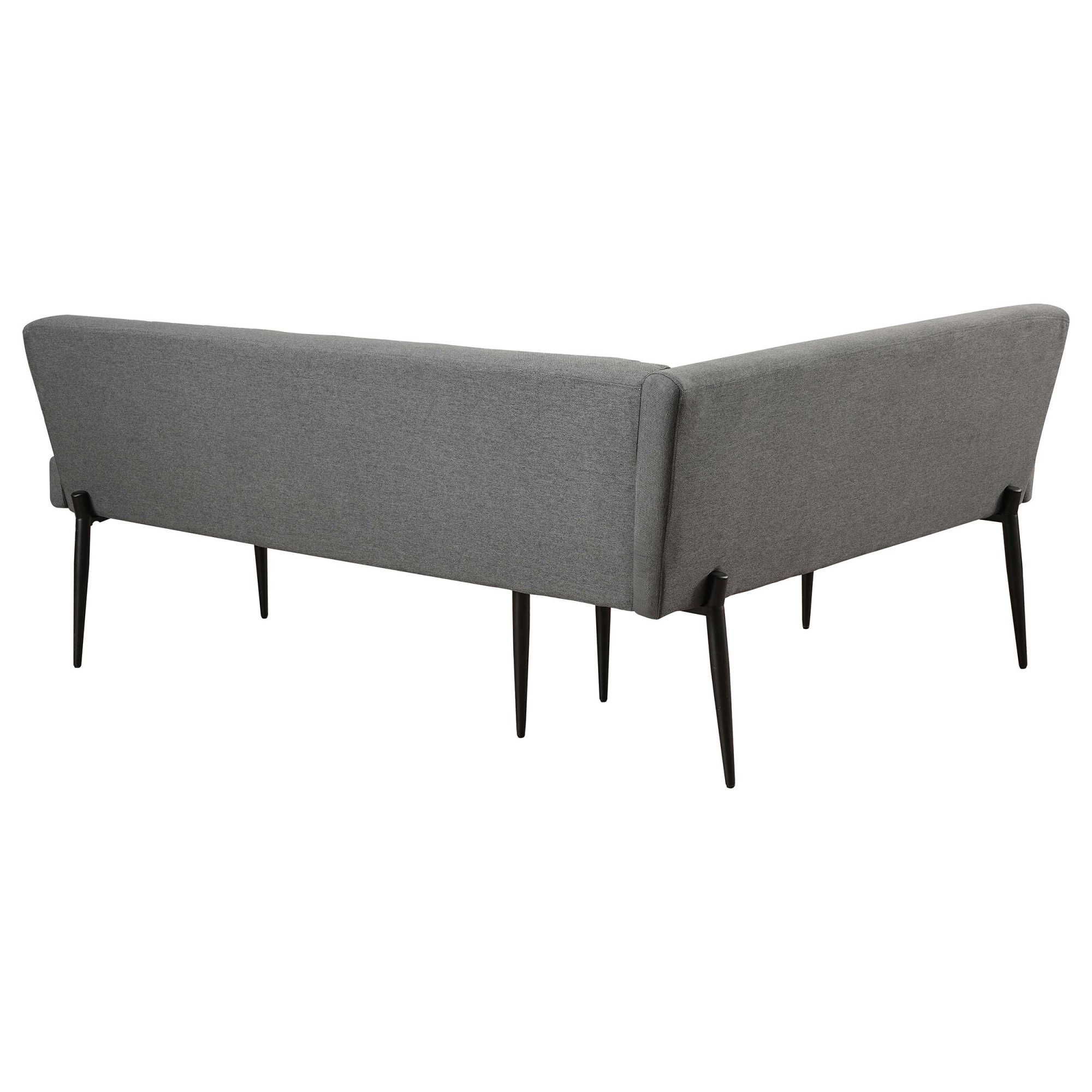 GOODproduct Banc d'angle »Frida« ressort ensaché, housse en velours facile d'entretien ou en tissu, largeur 210 cm