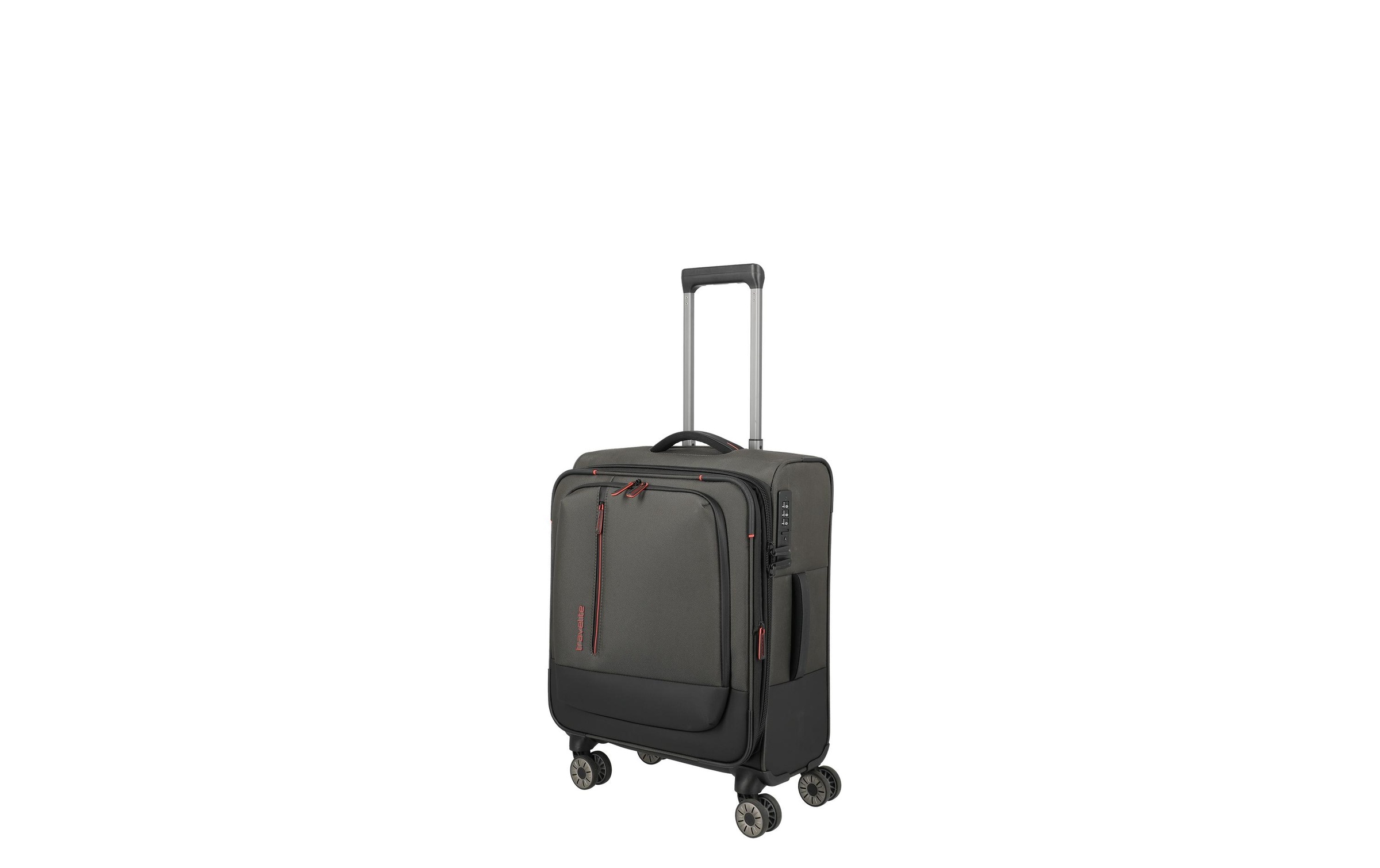 travelite Trolley »travelite Crosslite Trolley S Erweiterbar, 46 l« 46 l 4 Rollen