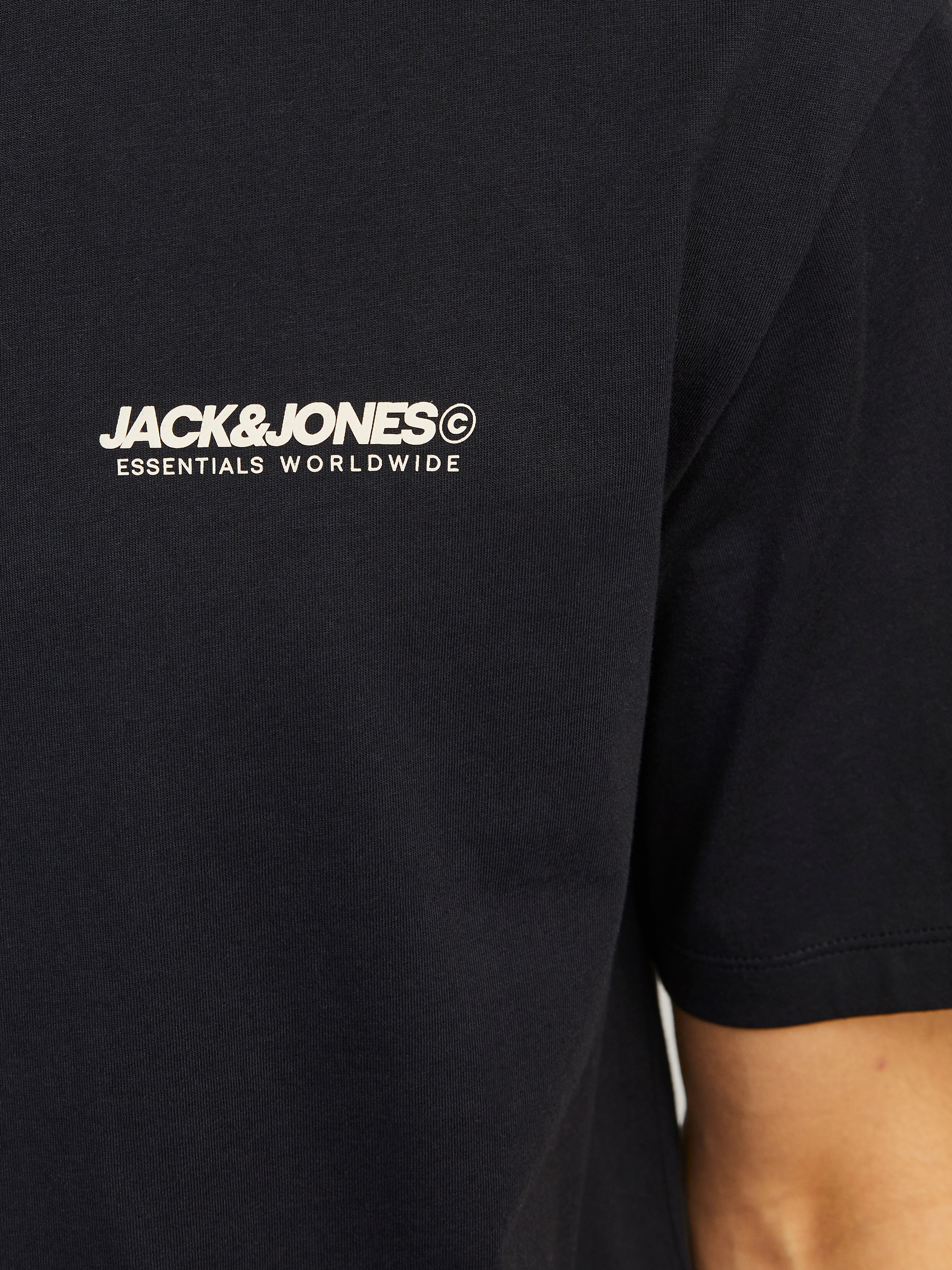 Jack & Jones Rundhalsshirt »JJELEGACY TEE SS O-NECK NOOS«