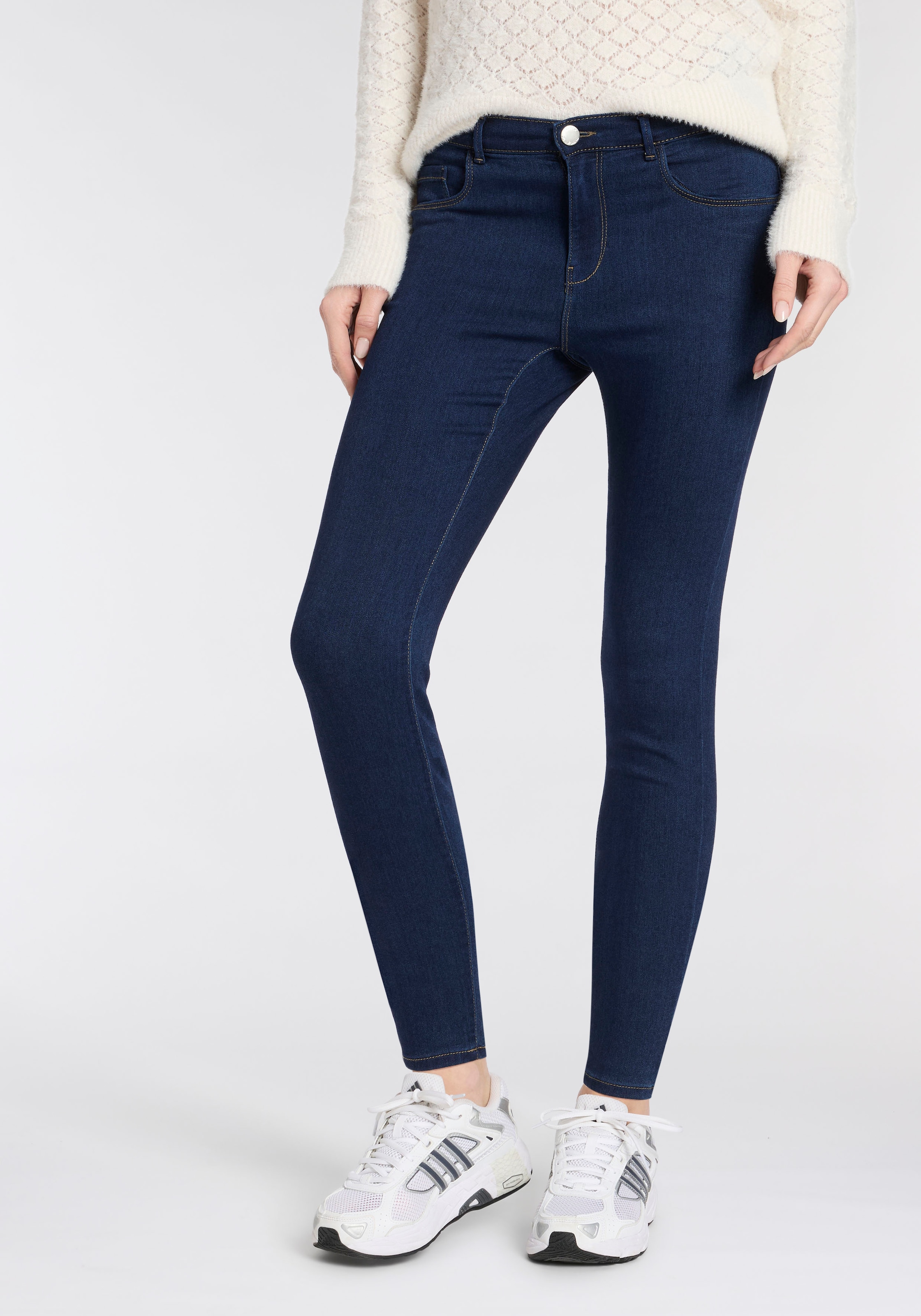 ONLY Skinny-fit-Jeans »ONLRINA REG WAIST SK BOX DNM« Viskosemischung, skinny fit
